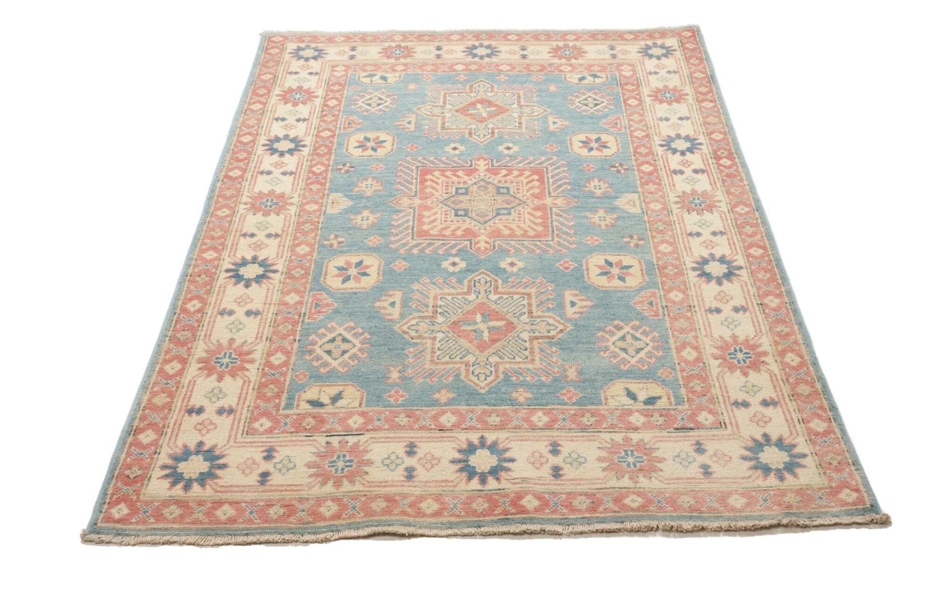 Handgeknüpfter Kazak Orientteppich 125 × 182 cm