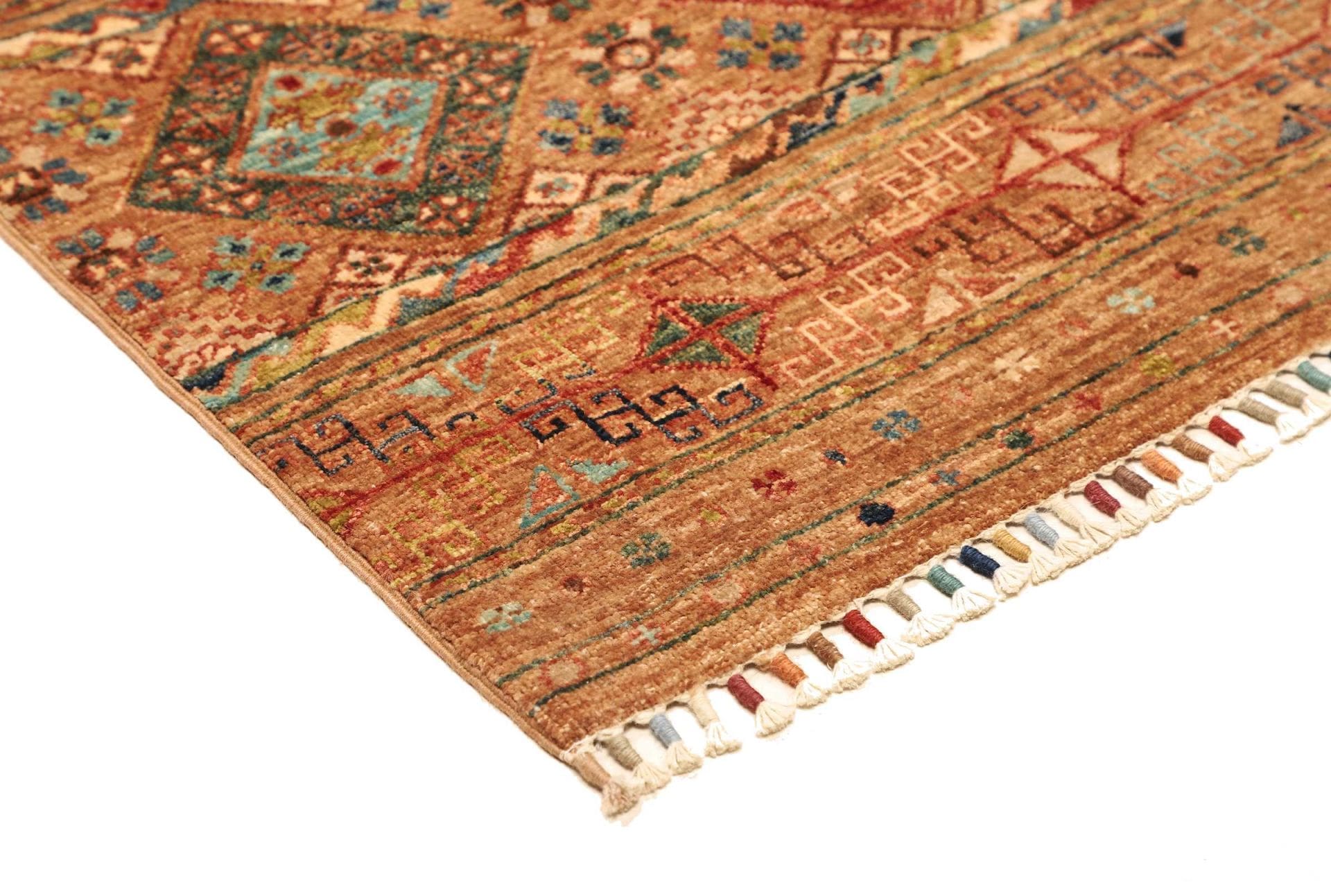 Handgeknüpfter Samarkand Orientteppich, 152 × 200 cm, Wolle