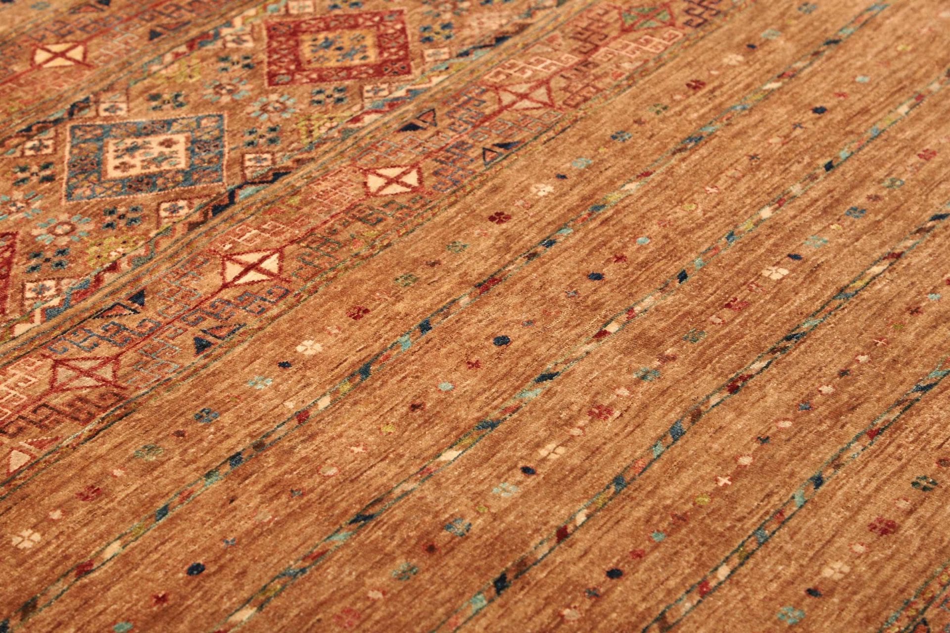 Handgeknüpfter Samarkand Orientteppich, 152 × 200 cm, Wolle