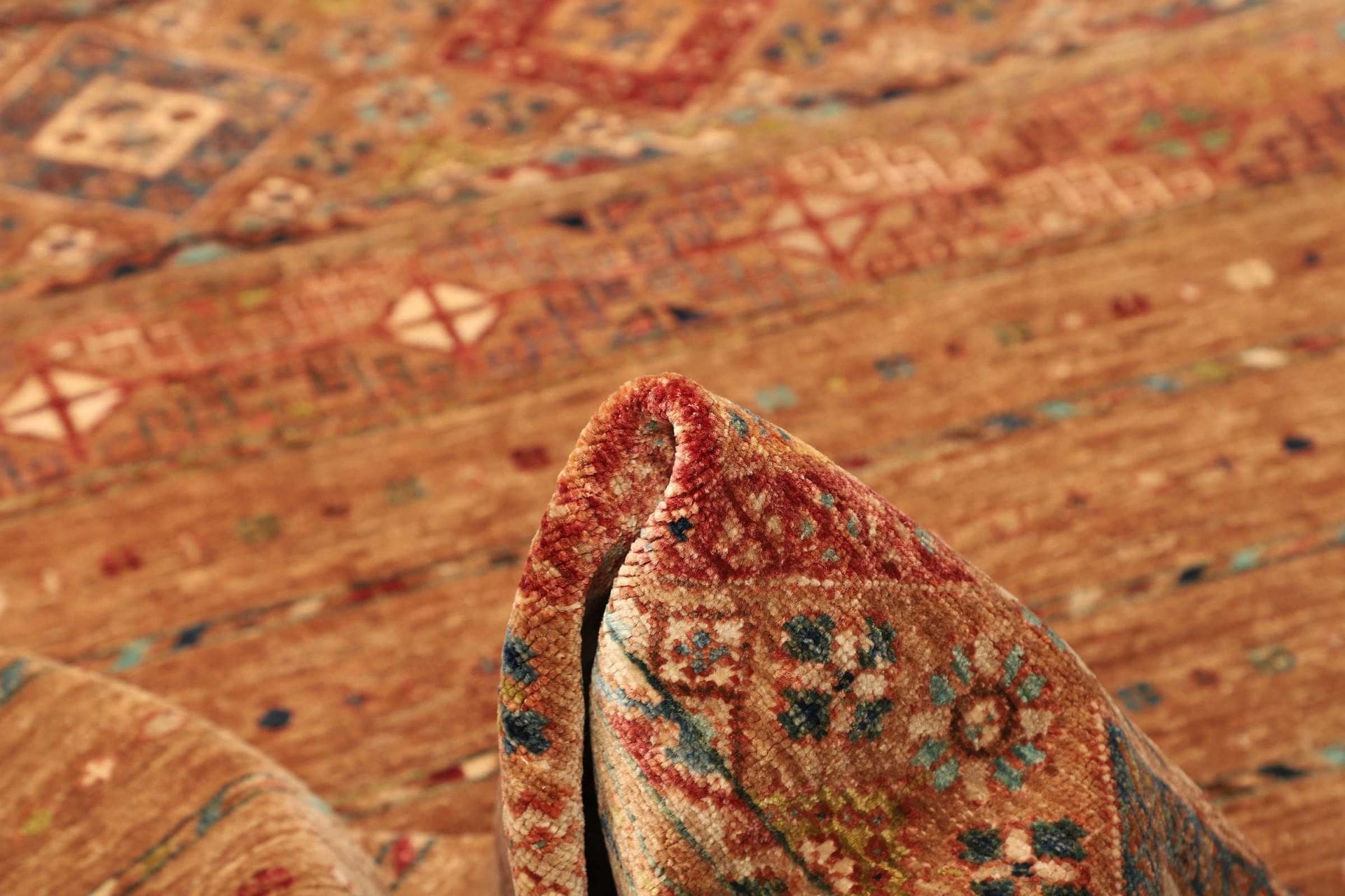 Handgeknüpfter Samarkand Orientteppich, 152 × 200 cm, Wolle