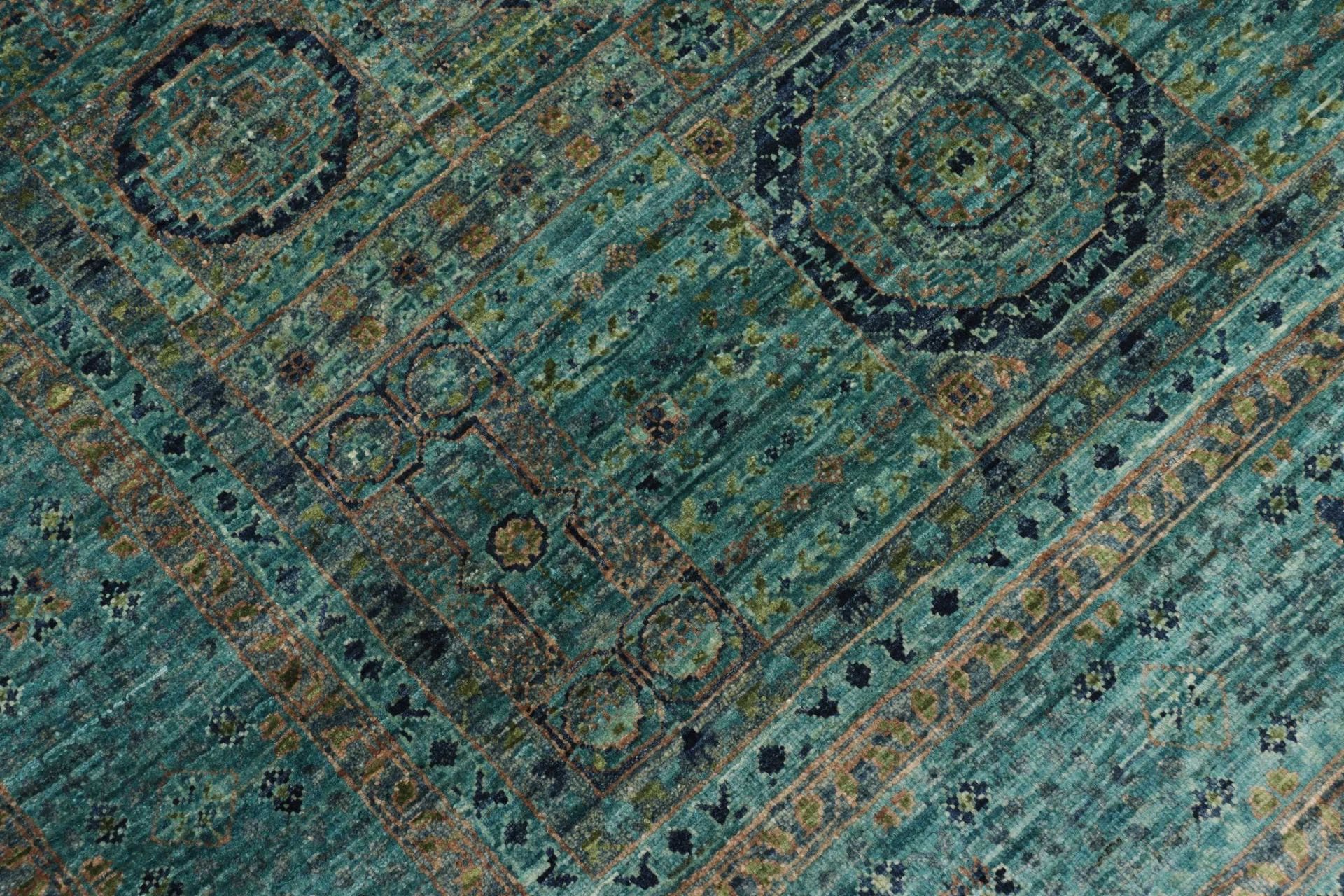Mamluk Orientteppich 126 × 179 cm aus Wolle, handgeknüpft