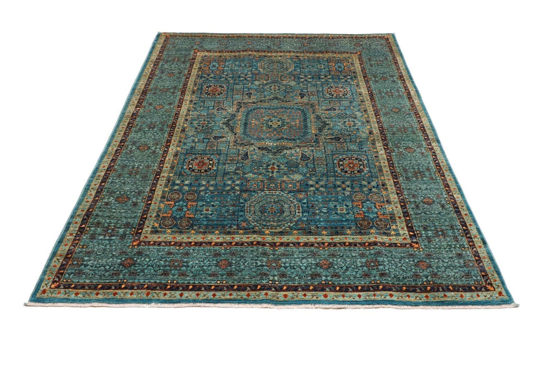Mamluk Orientteppich aus Pakistan, 152 × 205 cm