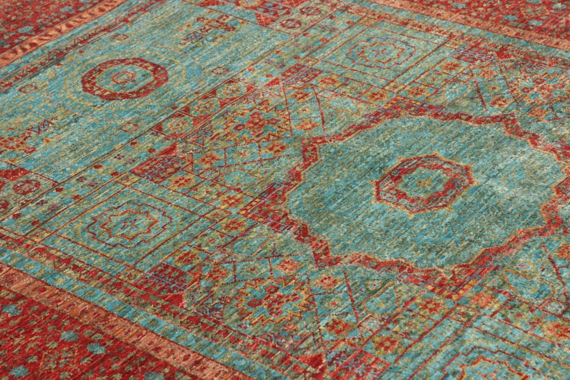 mamluk-teppich-127-x-182cm-aus-schurwolle-handgeknupft-orientteppich-6 Mamluk Orientteppich aus Pakistan, 127 × 182 cm
