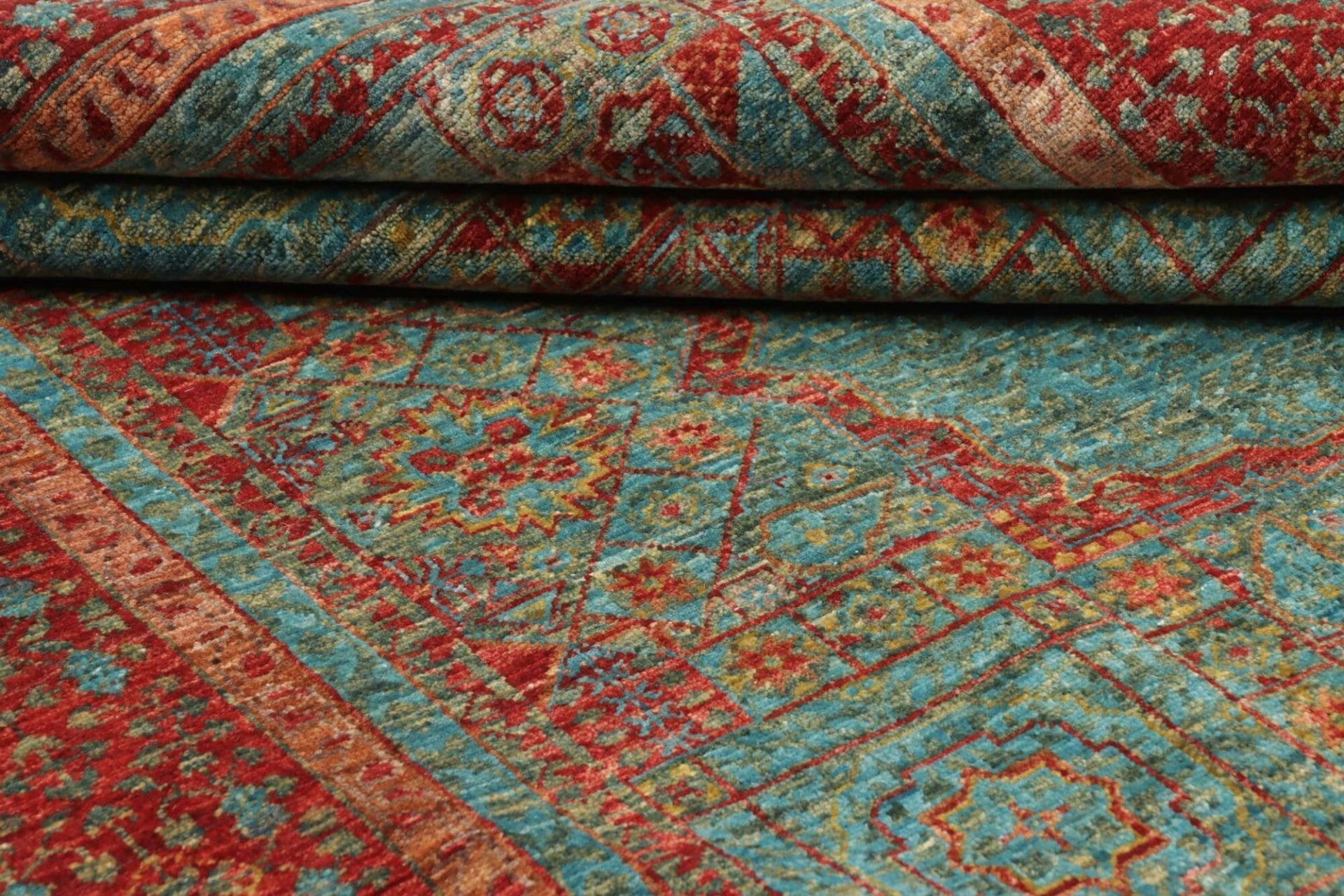 mamluk-teppich-127-x-182cm-aus-schurwolle-handgeknupft-orientteppich-9 Mamluk Orientteppich aus Pakistan, 127 × 182 cm