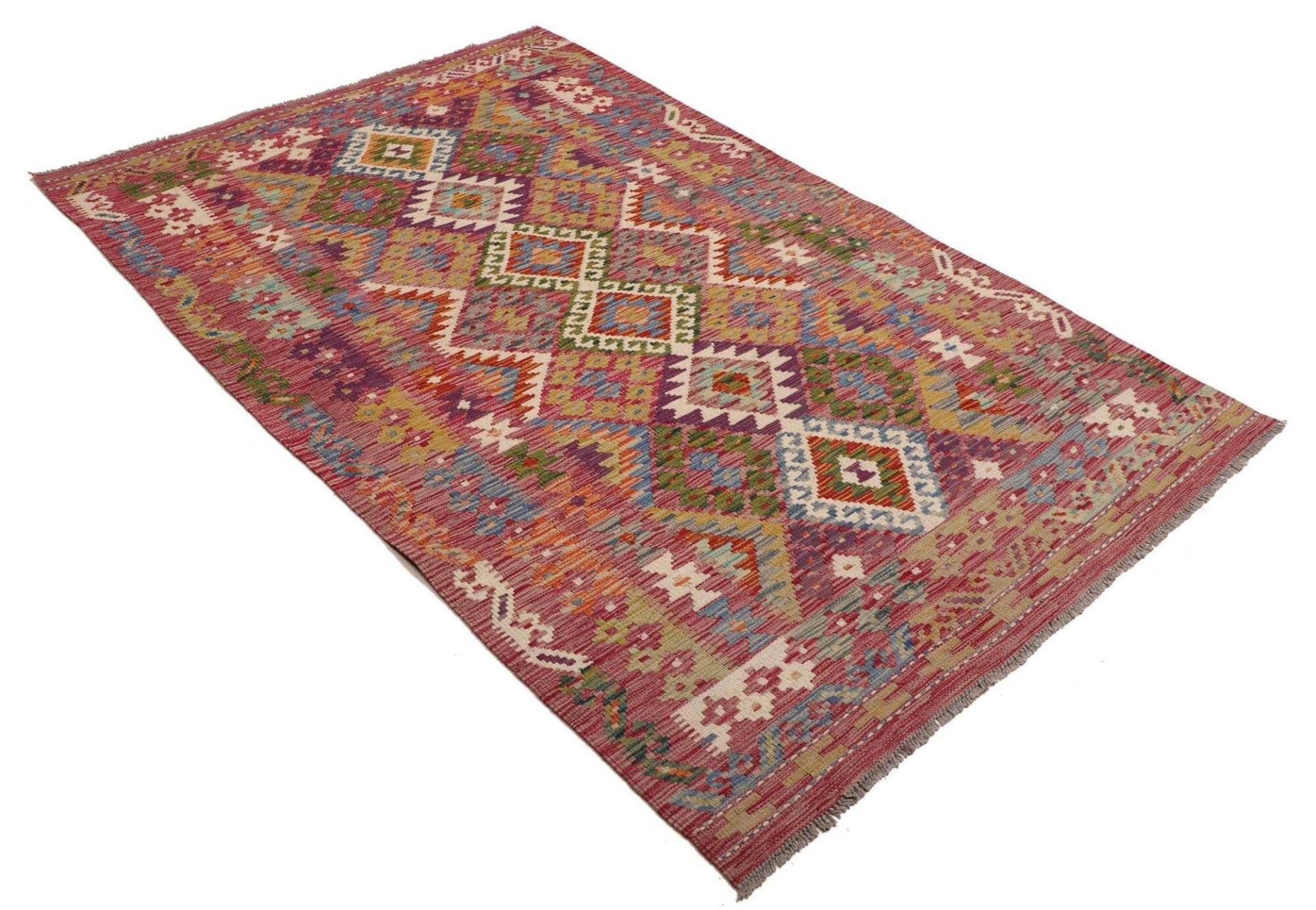 Kelim aus Pakistan, 126 × 196 cm
