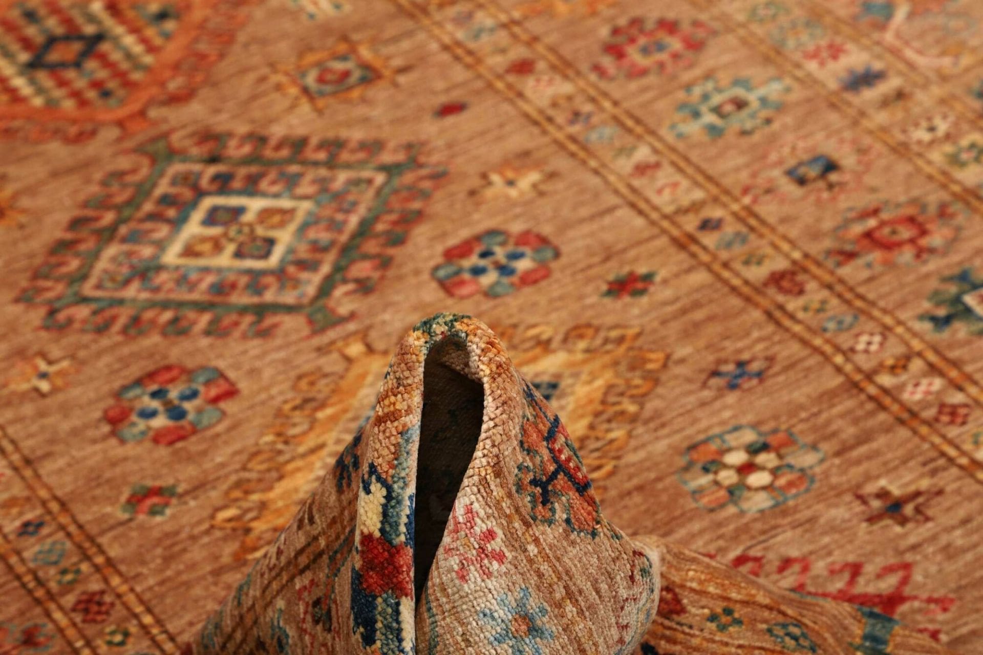 Kazak Orientteppich aus Pakistan, 150 × 205 cm