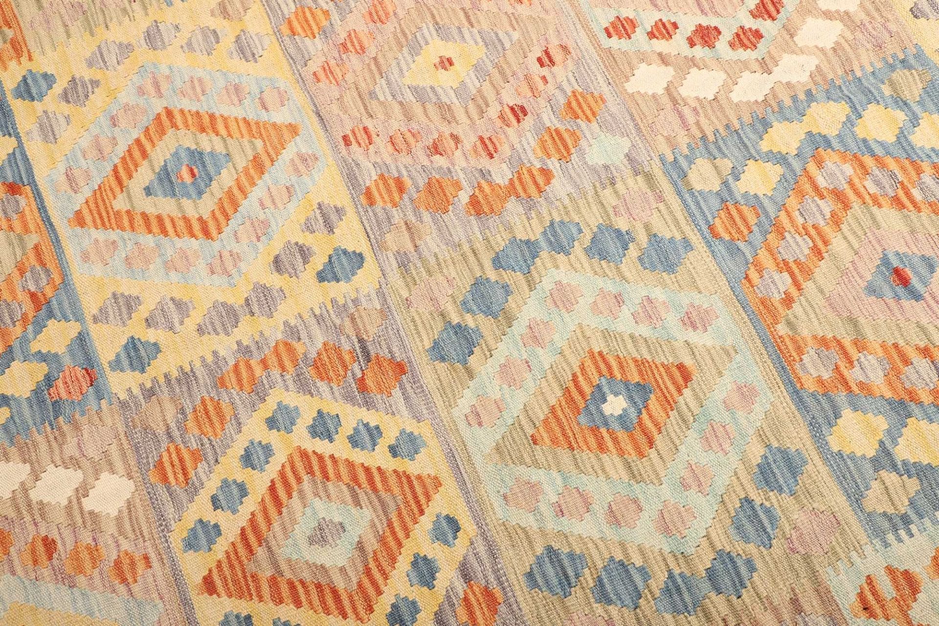 Handgewebter Kelim, 156 × 195 cm, Wolle
