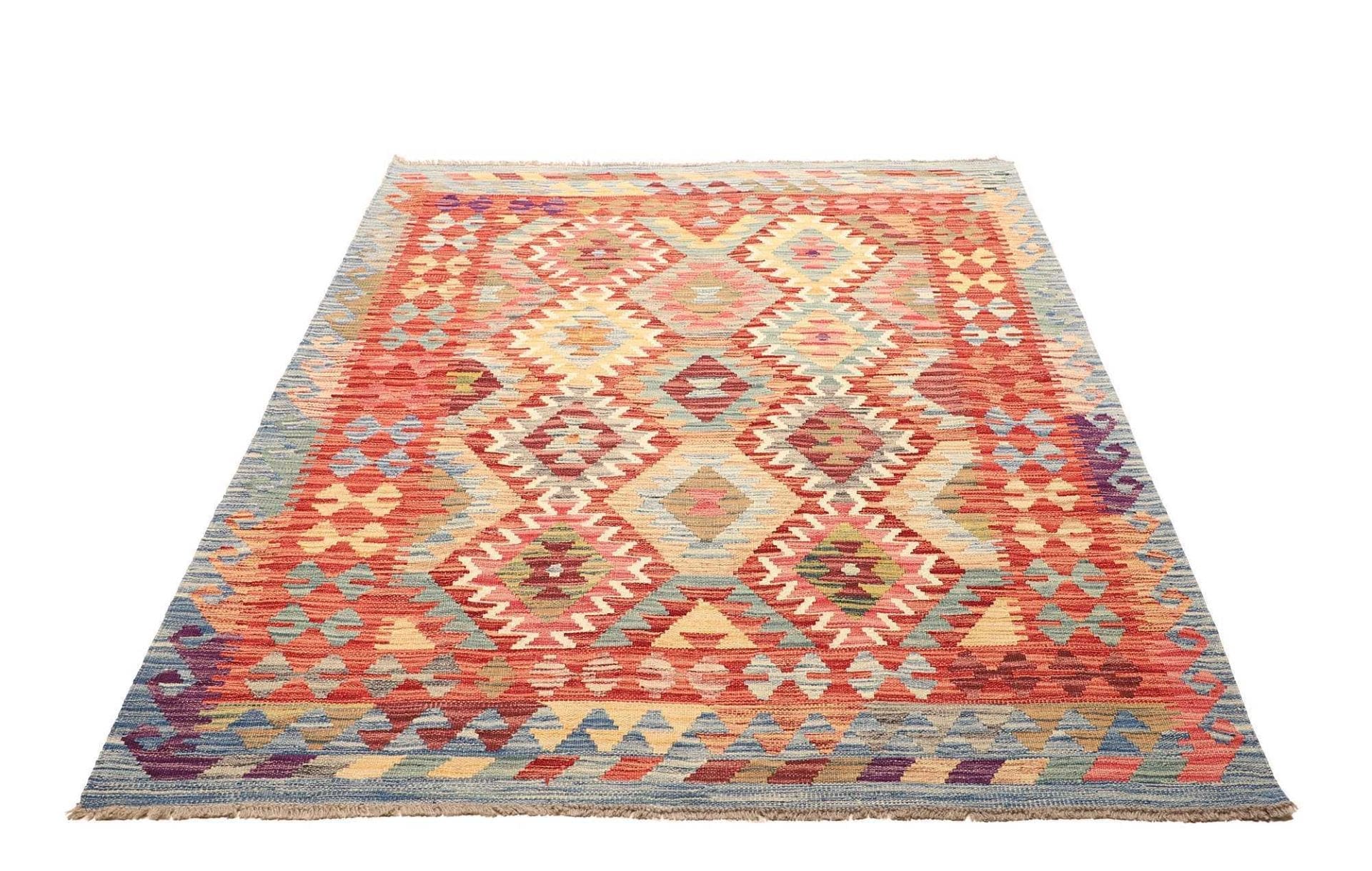 Handgewebter Kelim, 141 × 182 cm, Wolle