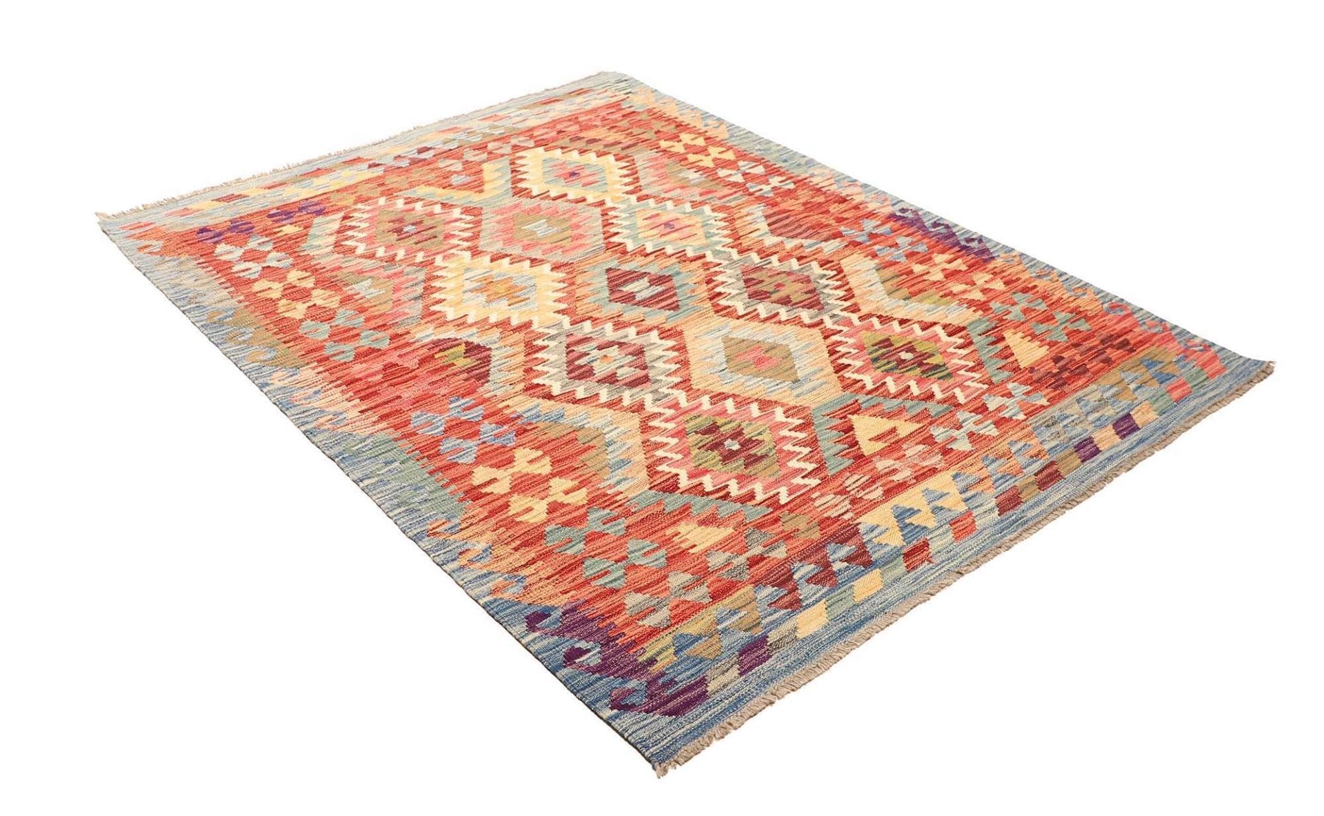 Handgewebter Kelim, 141 × 182 cm, Wolle