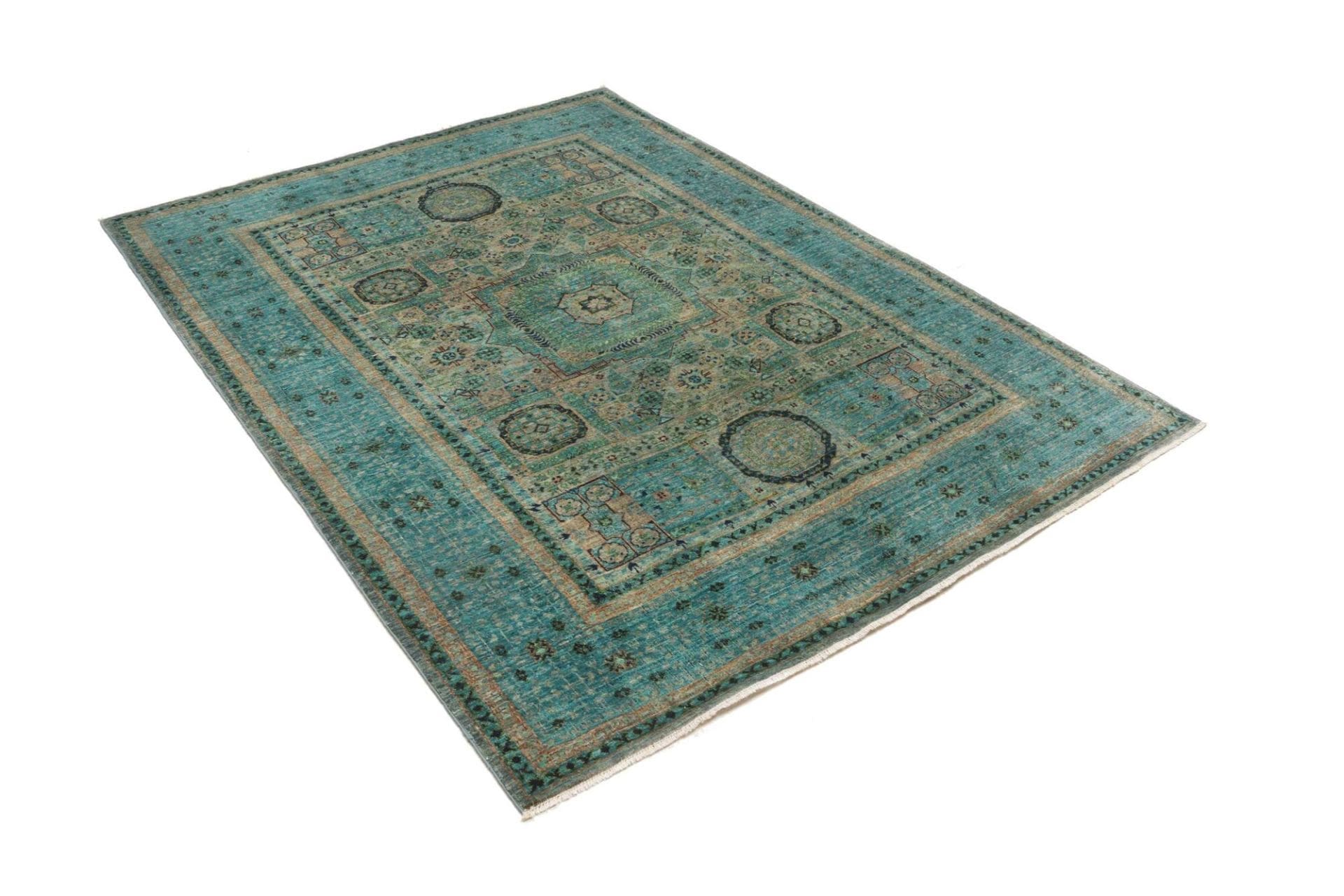 Handgeknüpfter Mamluk Orientteppich 149 × 199 cm