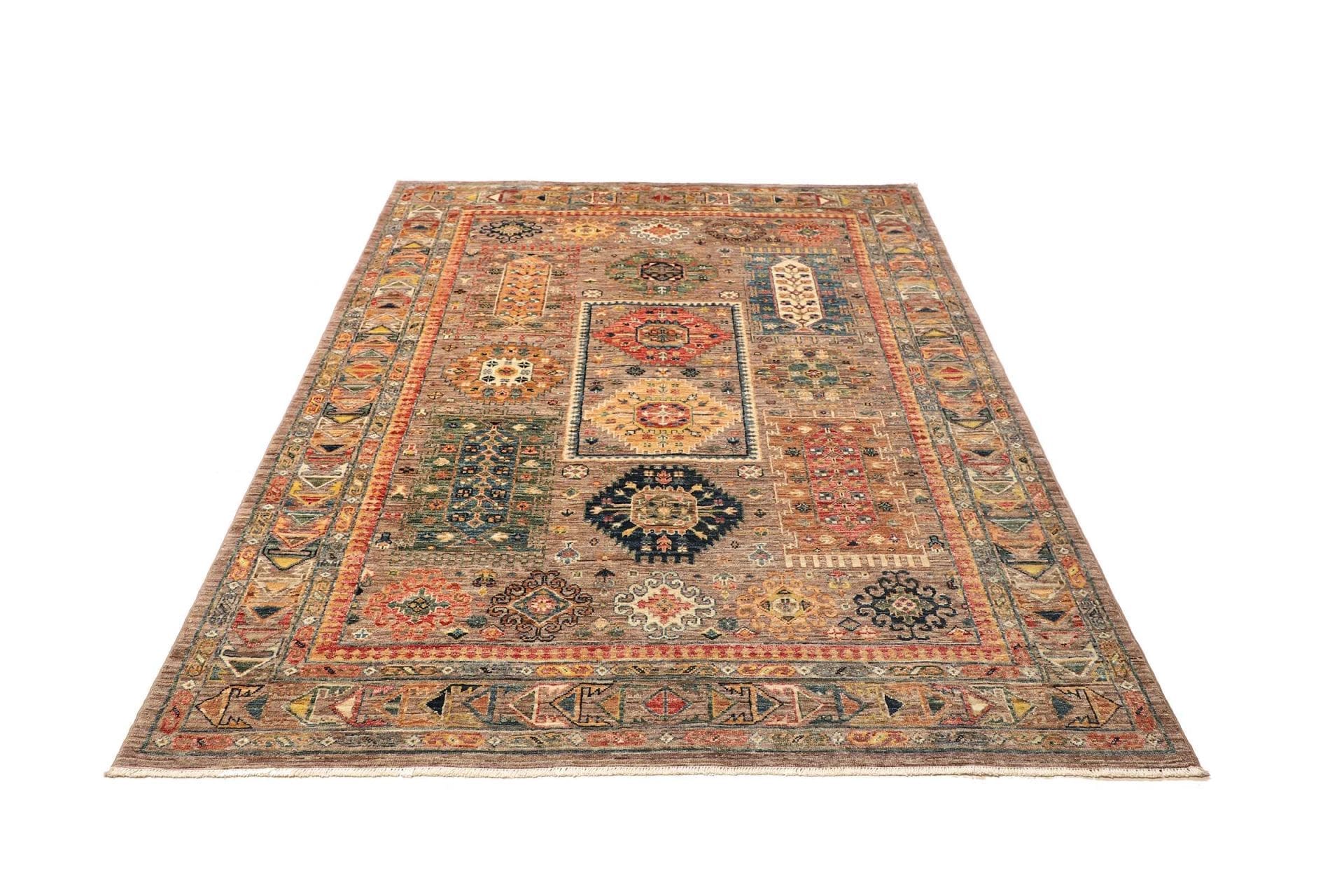 Samarkand Orientteppich 153 × 200 cm aus Wolle, handgeknüpft