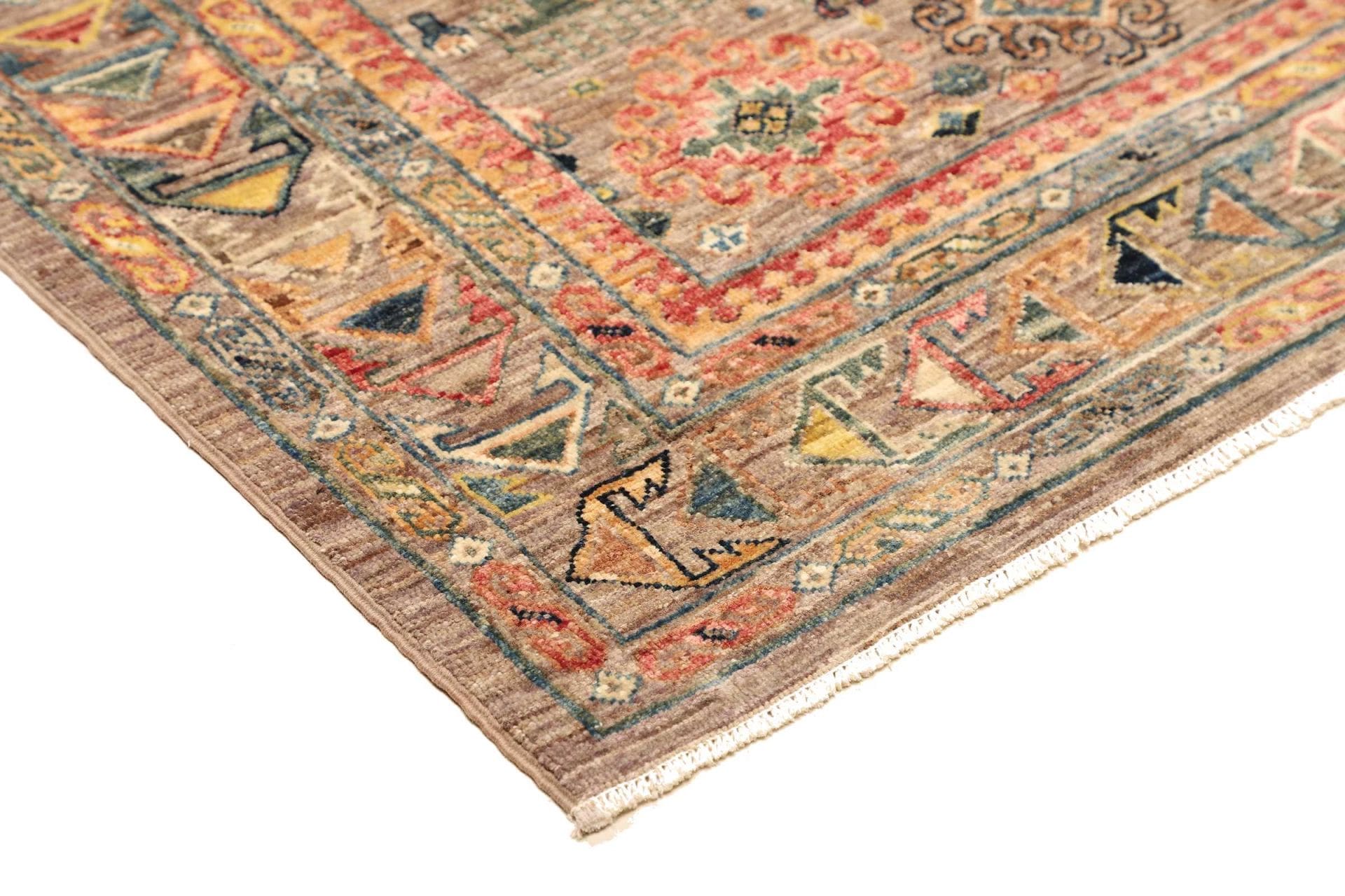 Samarkand Orientteppich 153 × 200 cm aus Wolle, handgeknüpft