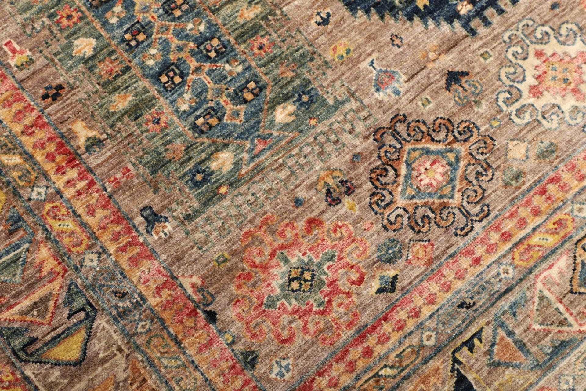 Samarkand Orientteppich 153 × 200 cm aus Wolle, handgeknüpft