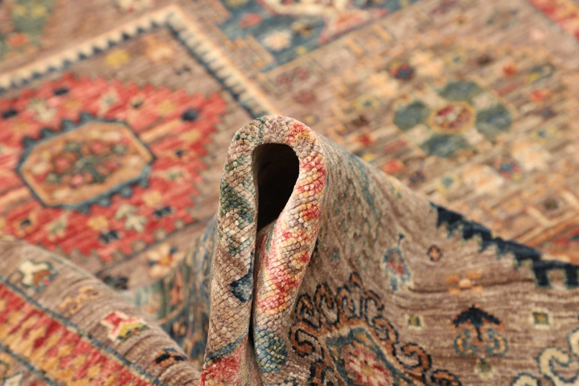 Samarkand Orientteppich 153 × 200 cm aus Wolle, handgeknüpft