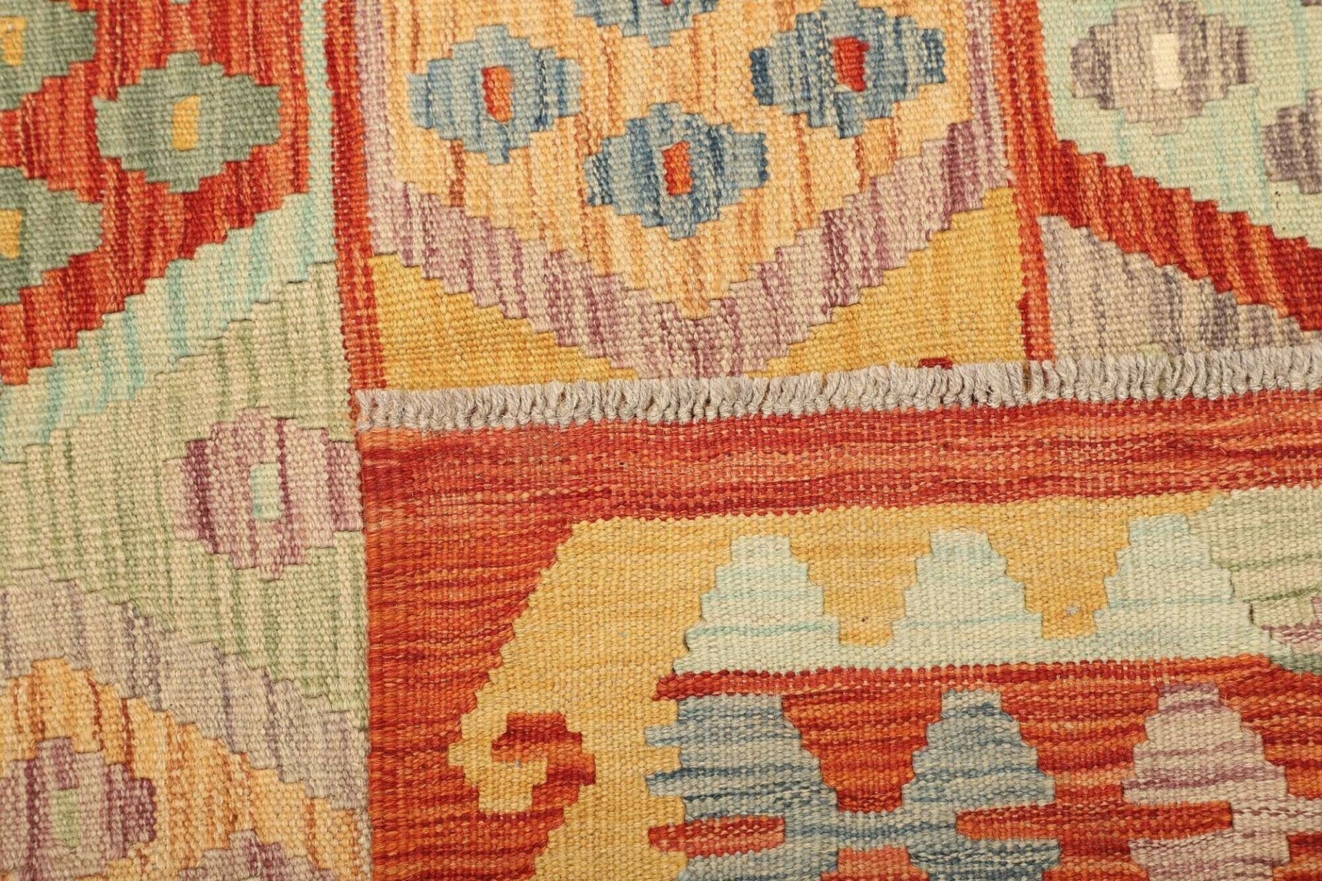 Handgewebter Kelim, 151 × 201 cm, Wolle
