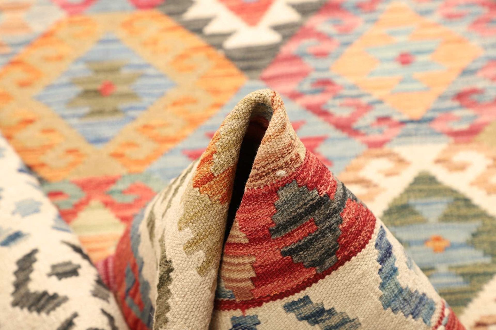 Kelim aus Pakistan, 162 × 194 cm