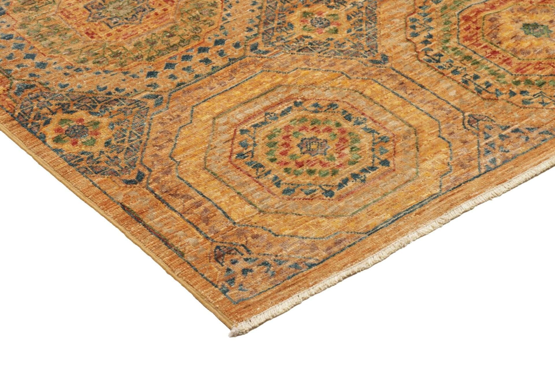 Handgeknüpfter Mamluk Orientteppich 129 × 189 cm