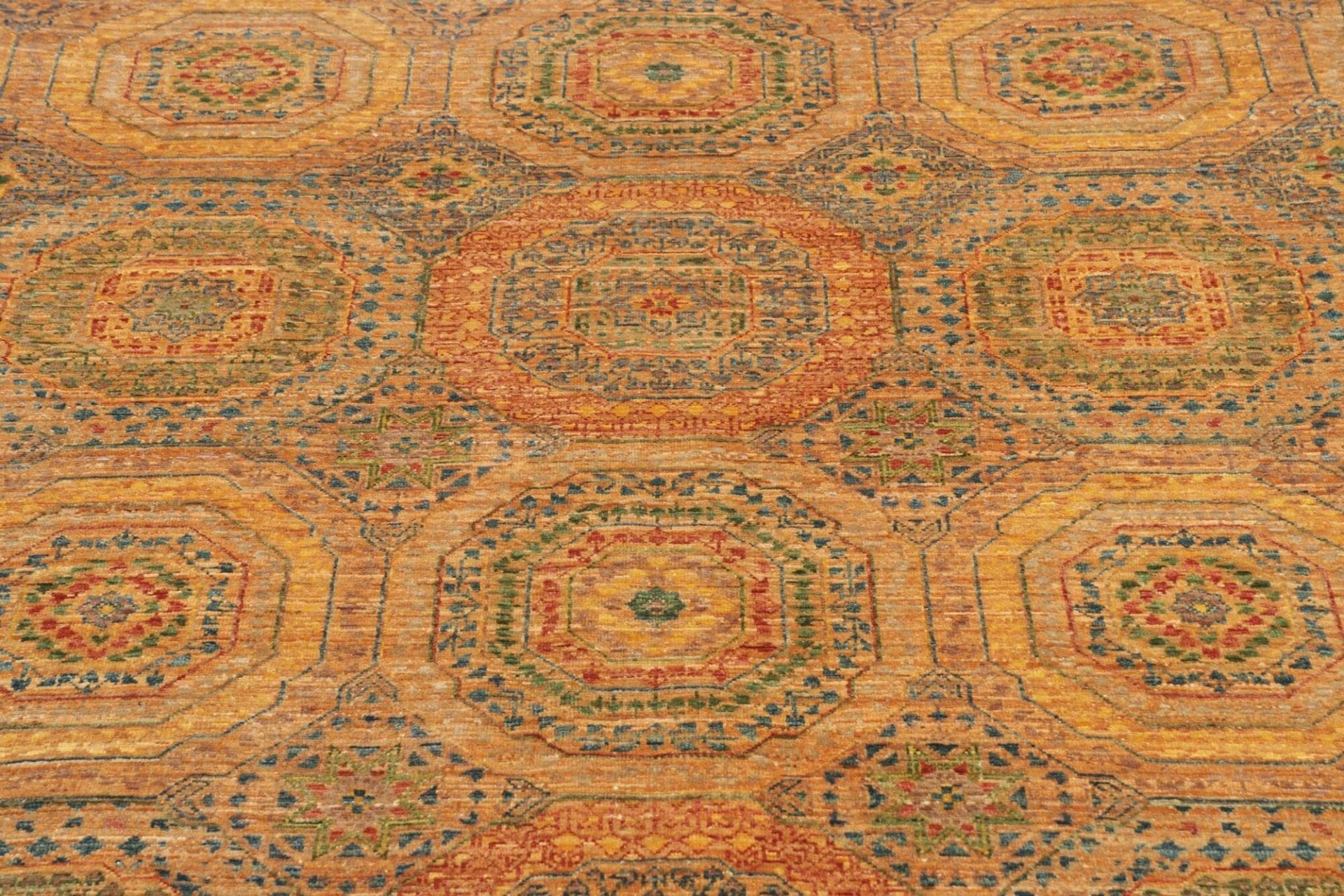 Handgeknüpfter Mamluk Orientteppich 129 × 189 cm