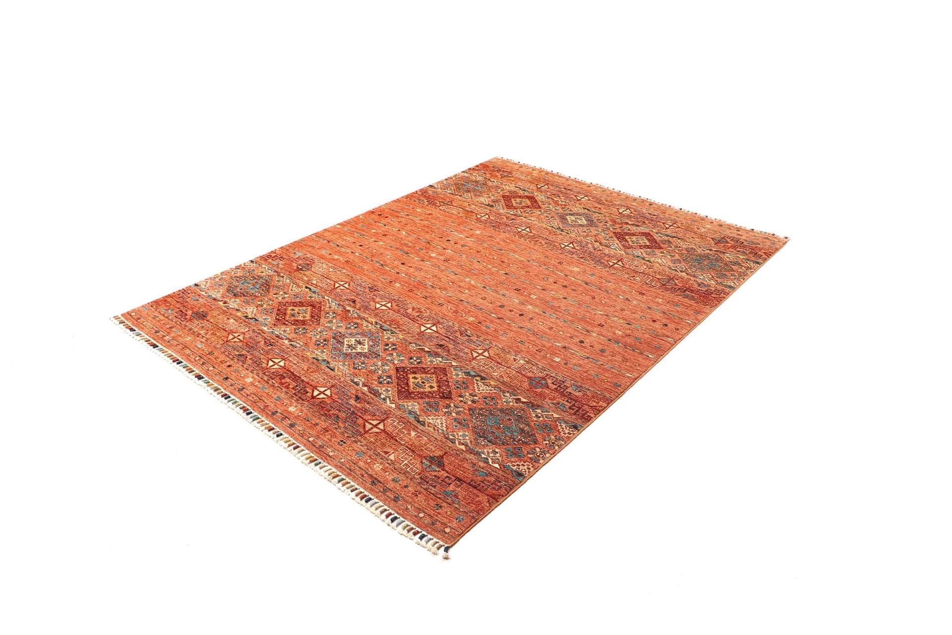 Samarkand Orientteppich 153 × 202 cm aus Wolle, handgeknüpft