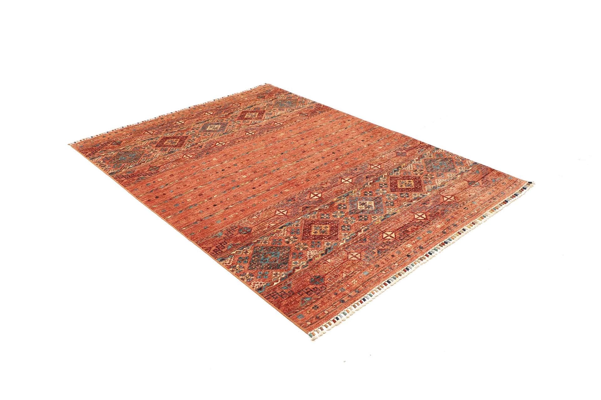 Samarkand Orientteppich 153 × 202 cm aus Wolle, handgeknüpft