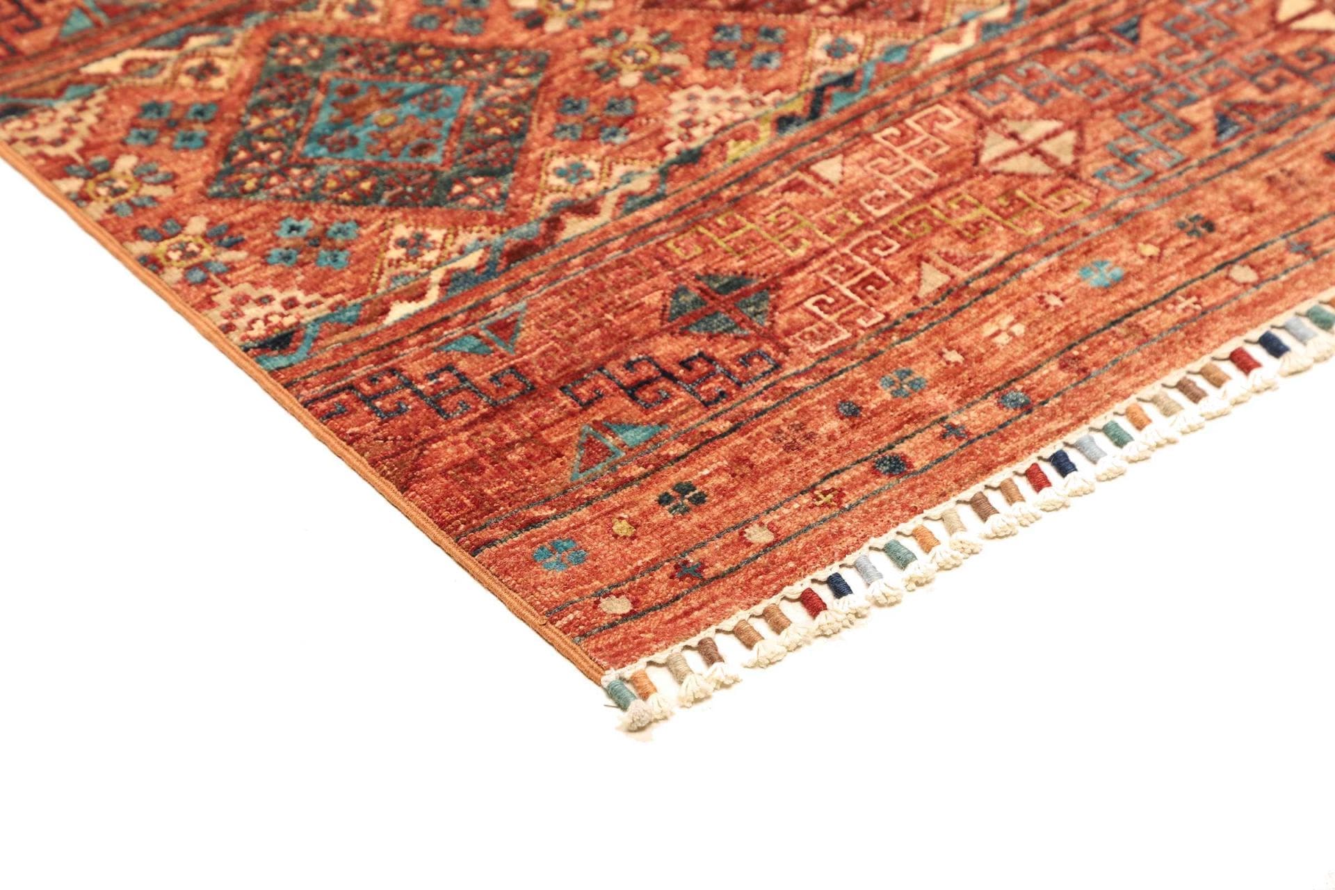 Samarkand Orientteppich 153 × 202 cm aus Wolle, handgeknüpft