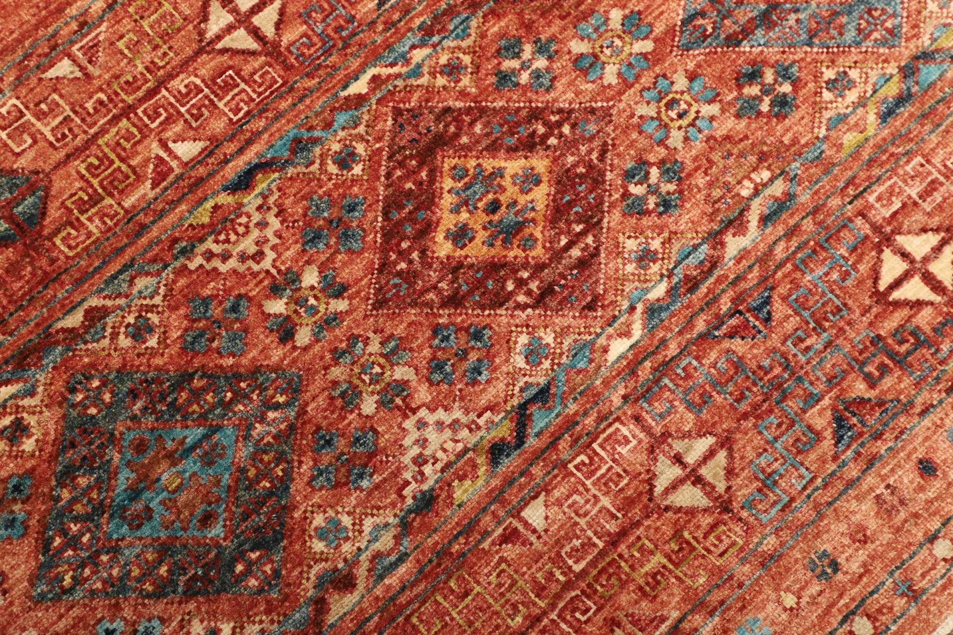 Samarkand Orientteppich 153 × 202 cm aus Wolle, handgeknüpft