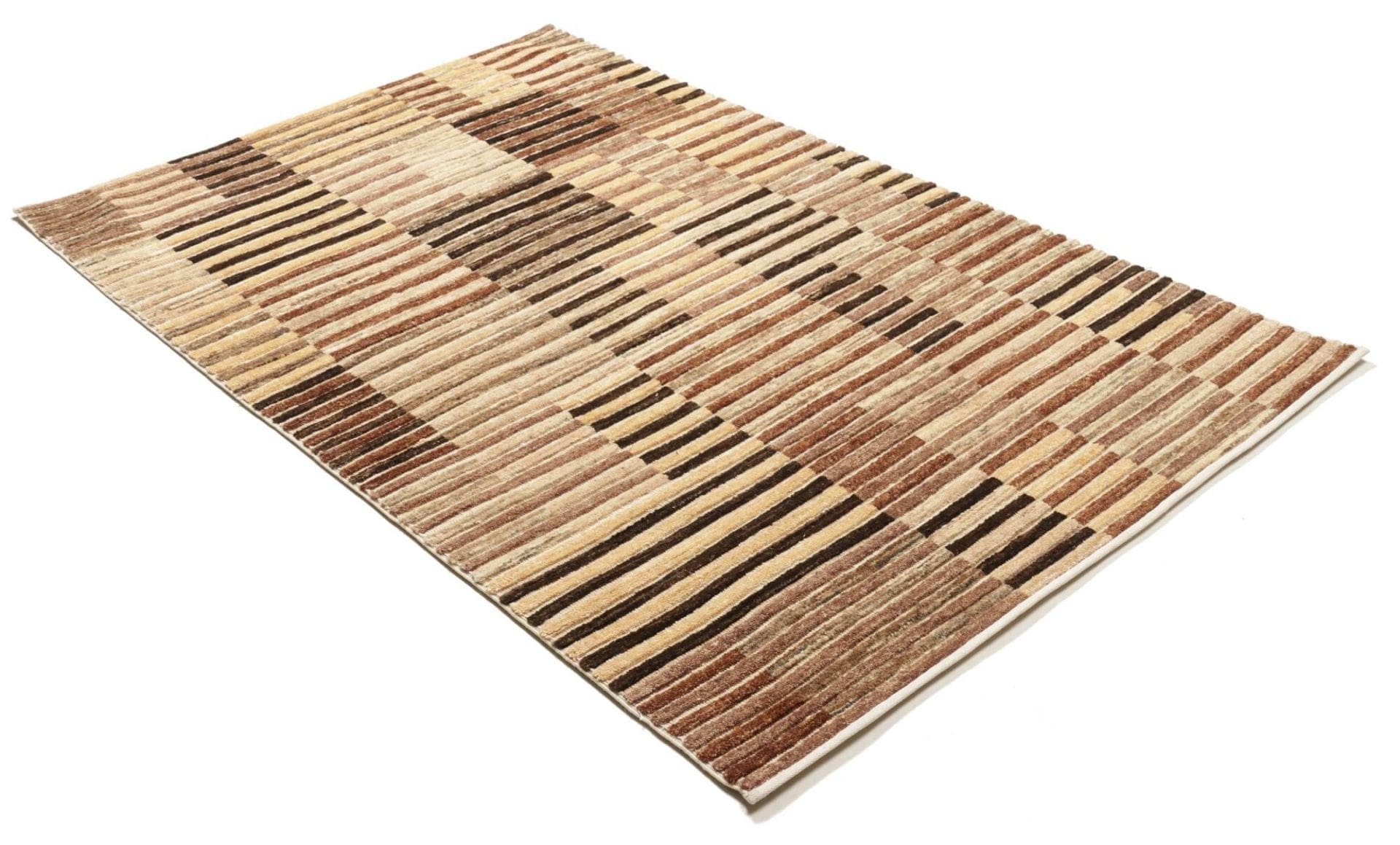 Ziegler Orientteppich 128 × 196 cm aus Wolle, handgeknüpft
