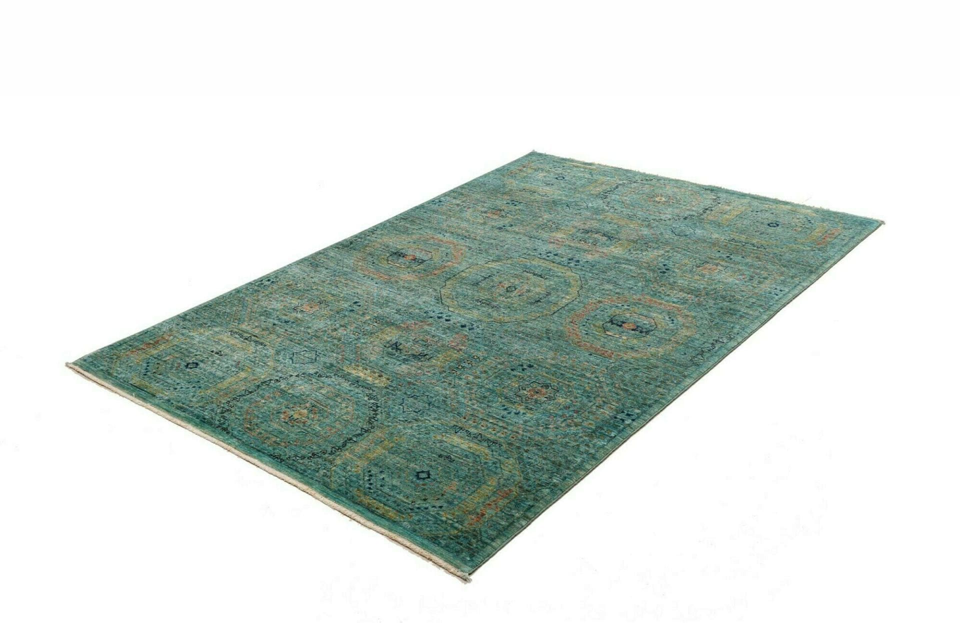 Handgeknüpfter Mamluk Orientteppich 127 × 189 cm