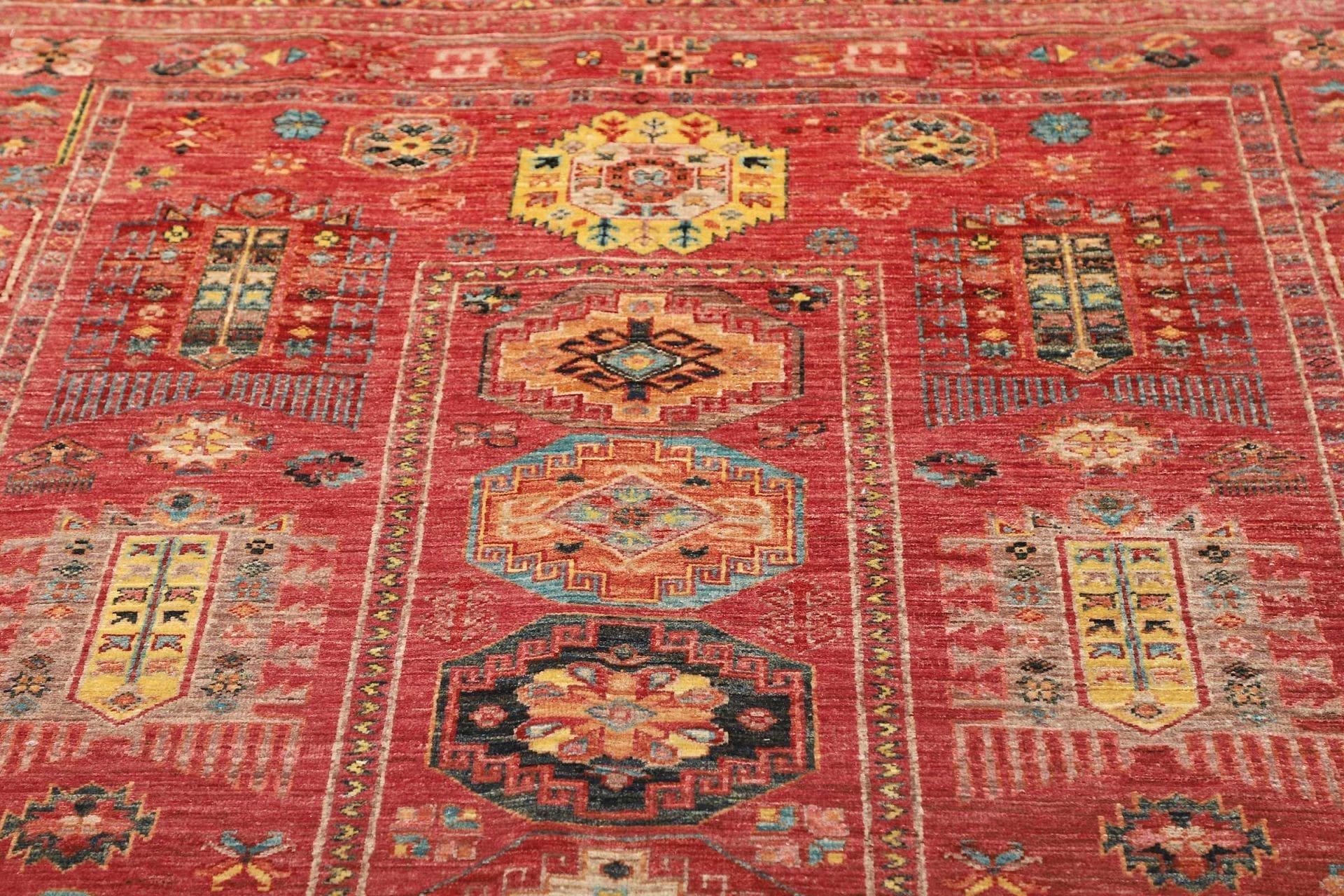 Handgeknüpfter Samarkand Orientteppich, 154 × 192 cm, Wolle