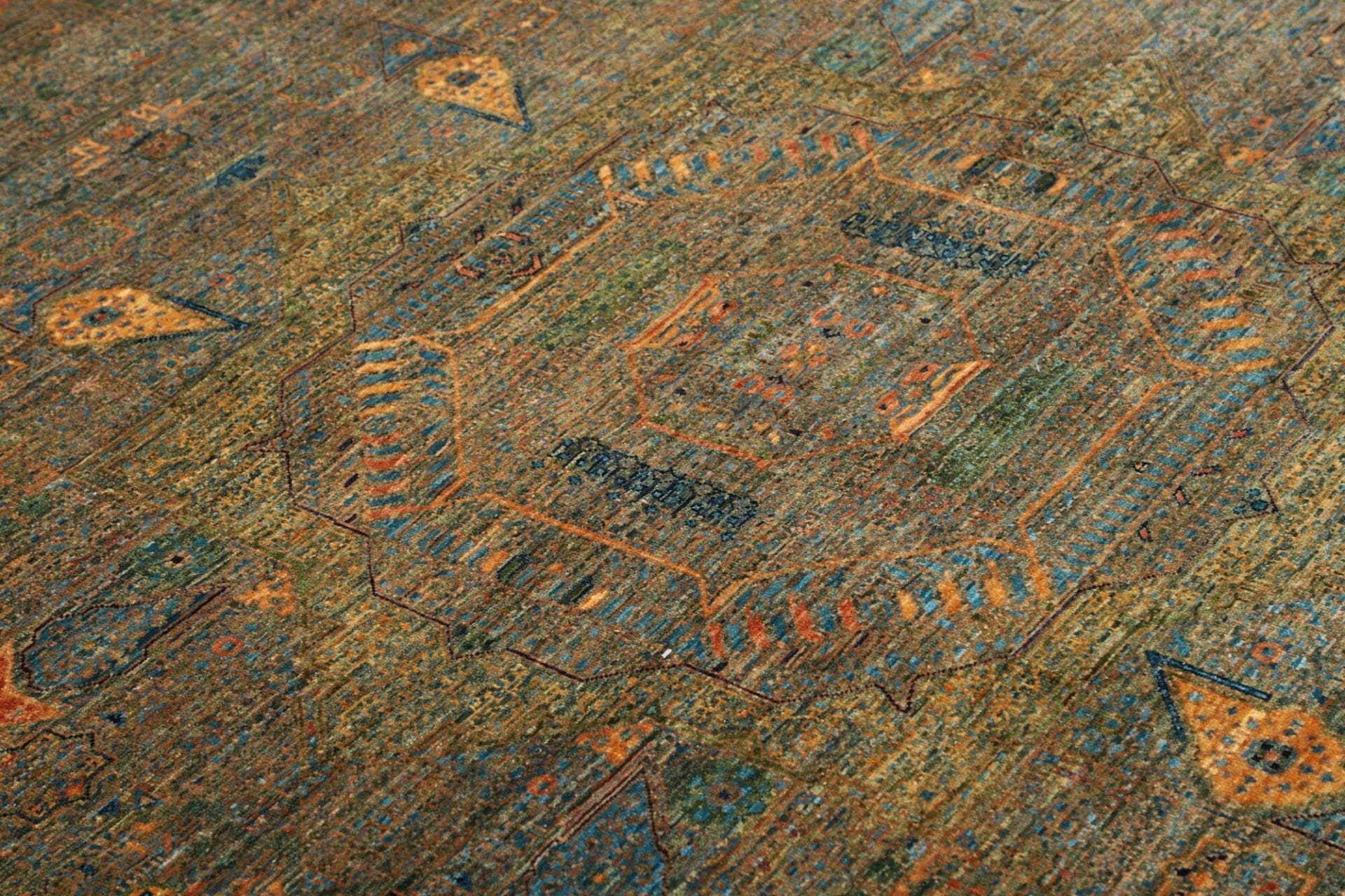 Handgeknüpfter Mamluk Orientteppich 157 × 202 cm
