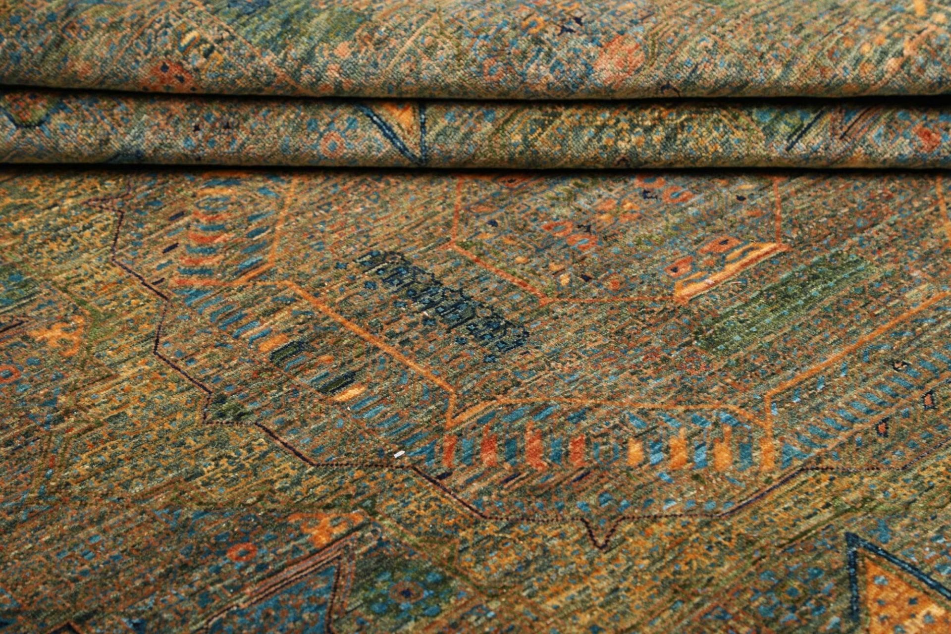 Handgeknüpfter Mamluk Orientteppich 157 × 202 cm