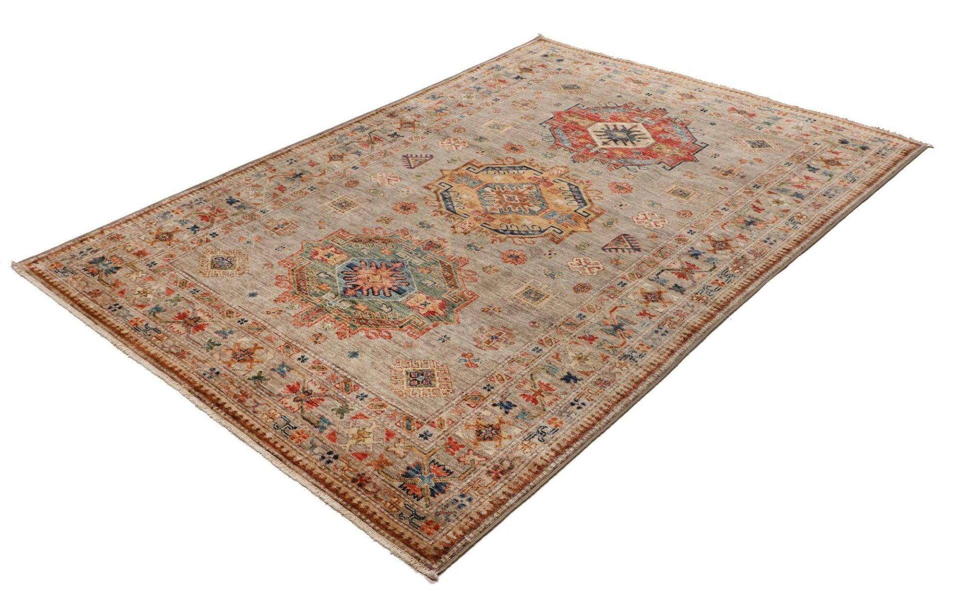 Kazak Orientteppich aus Pakistan, 156 × 209 cm