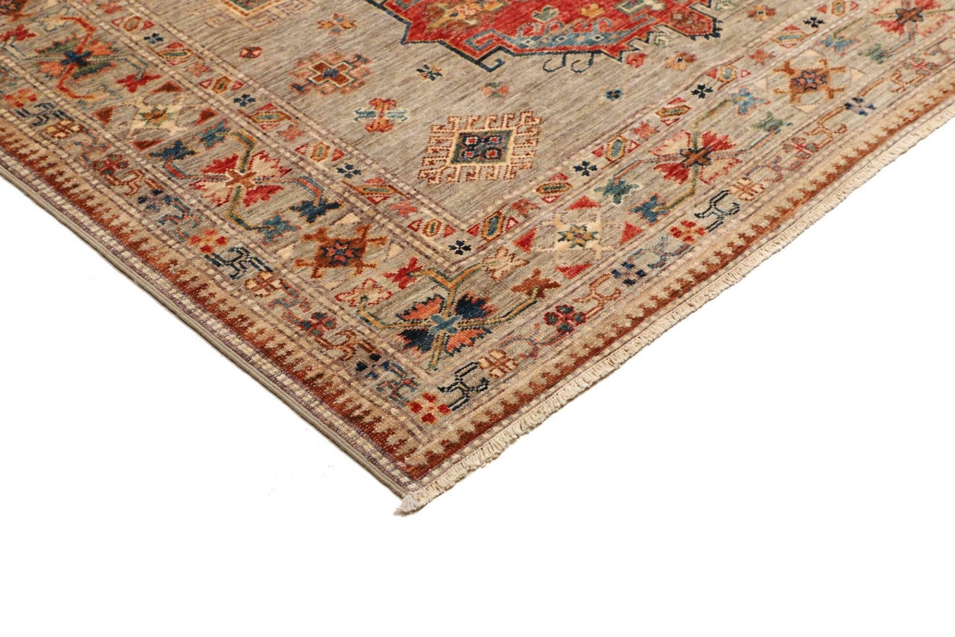 Kazak Orientteppich aus Pakistan, 156 × 209 cm