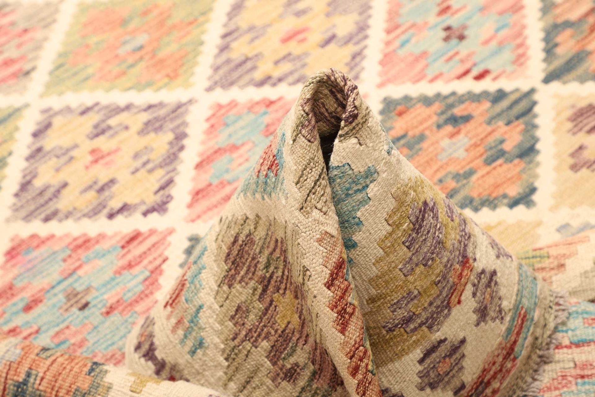 Kelim aus Pakistan, 155 × 207 cm