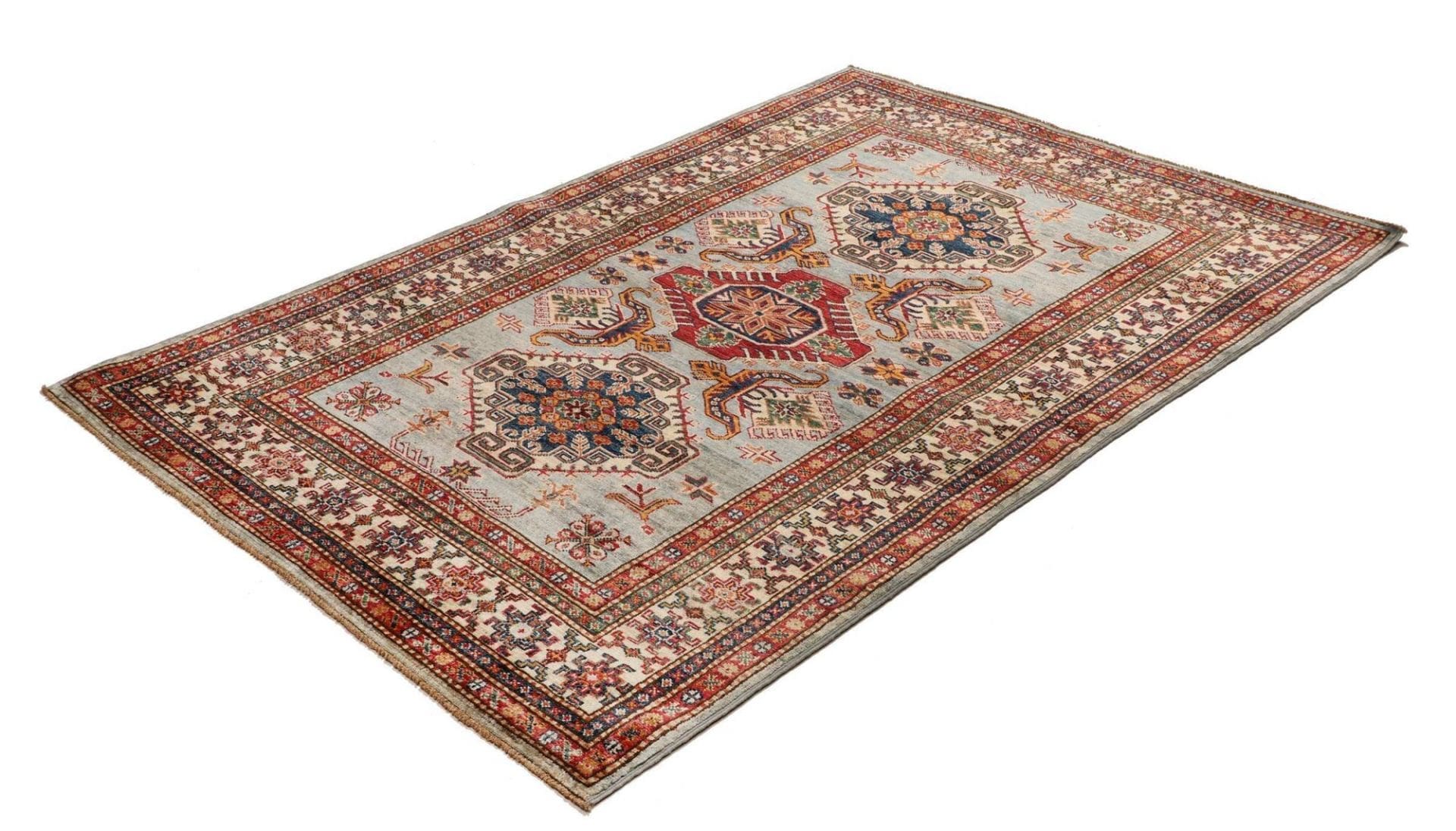 Handgeknüpfter Kazak Orientteppich 128 × 181 cm