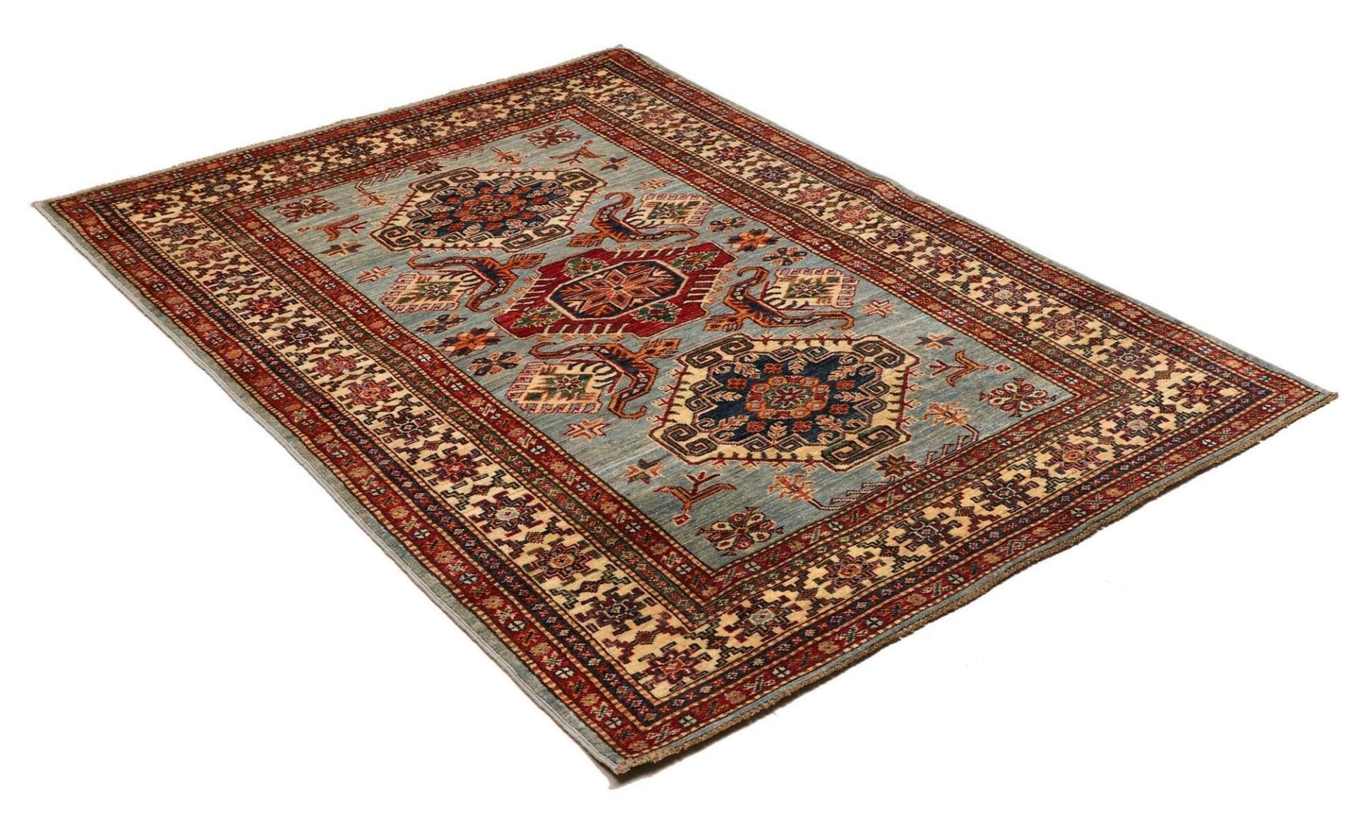 Handgeknüpfter Kazak Orientteppich 128 × 181 cm
