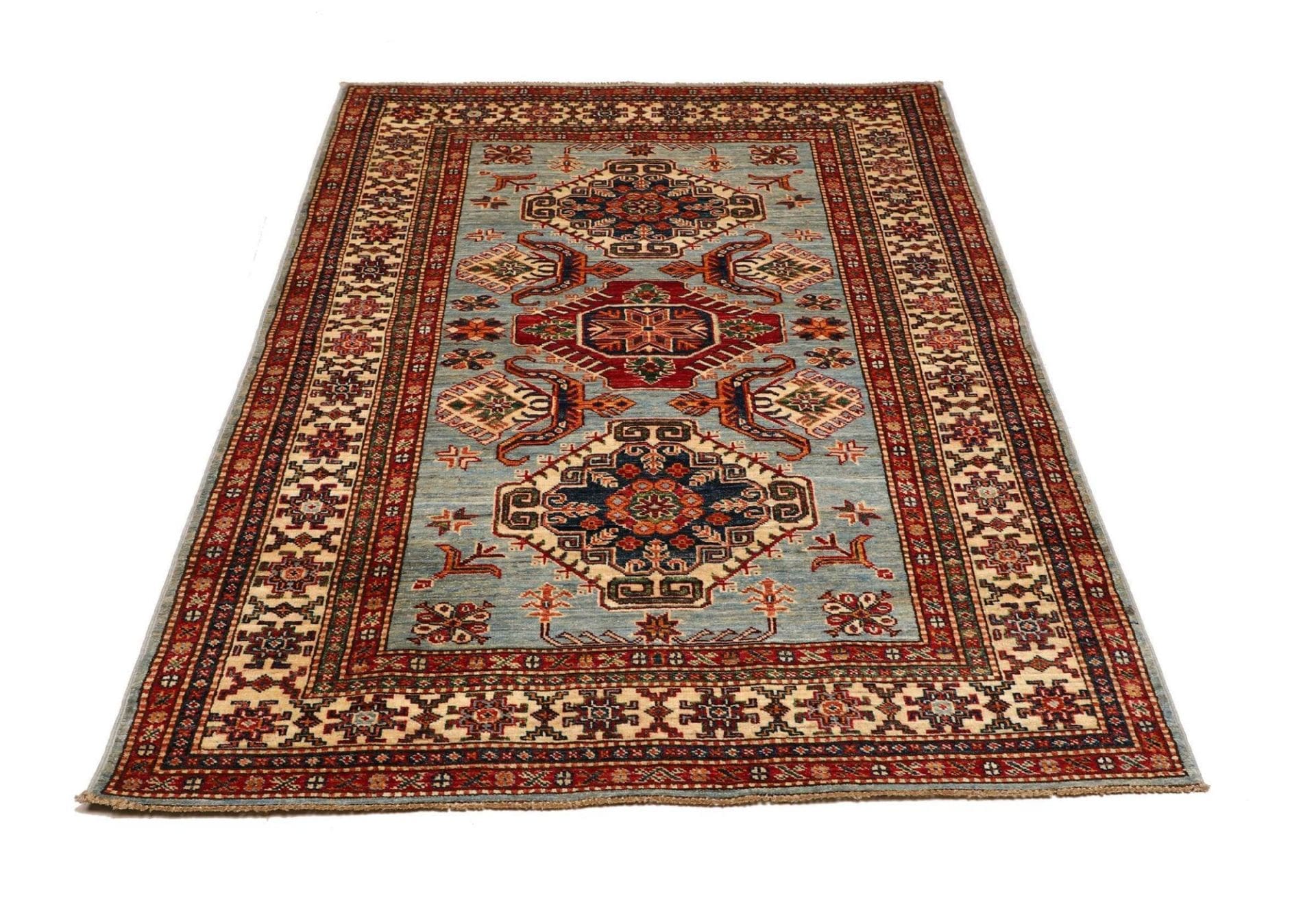 Handgeknüpfter Kazak Orientteppich 128 × 181 cm