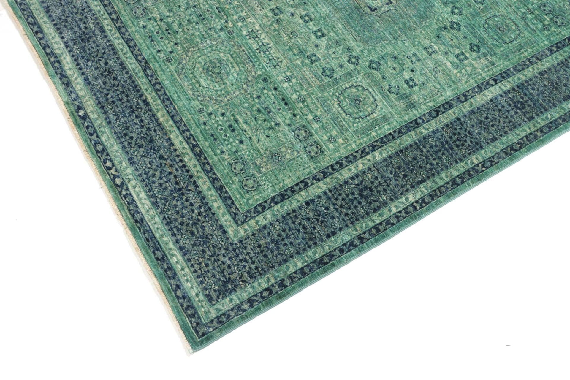Handgeknüpfter Mamluk Orientteppich, 132 × 188 cm, Wolle