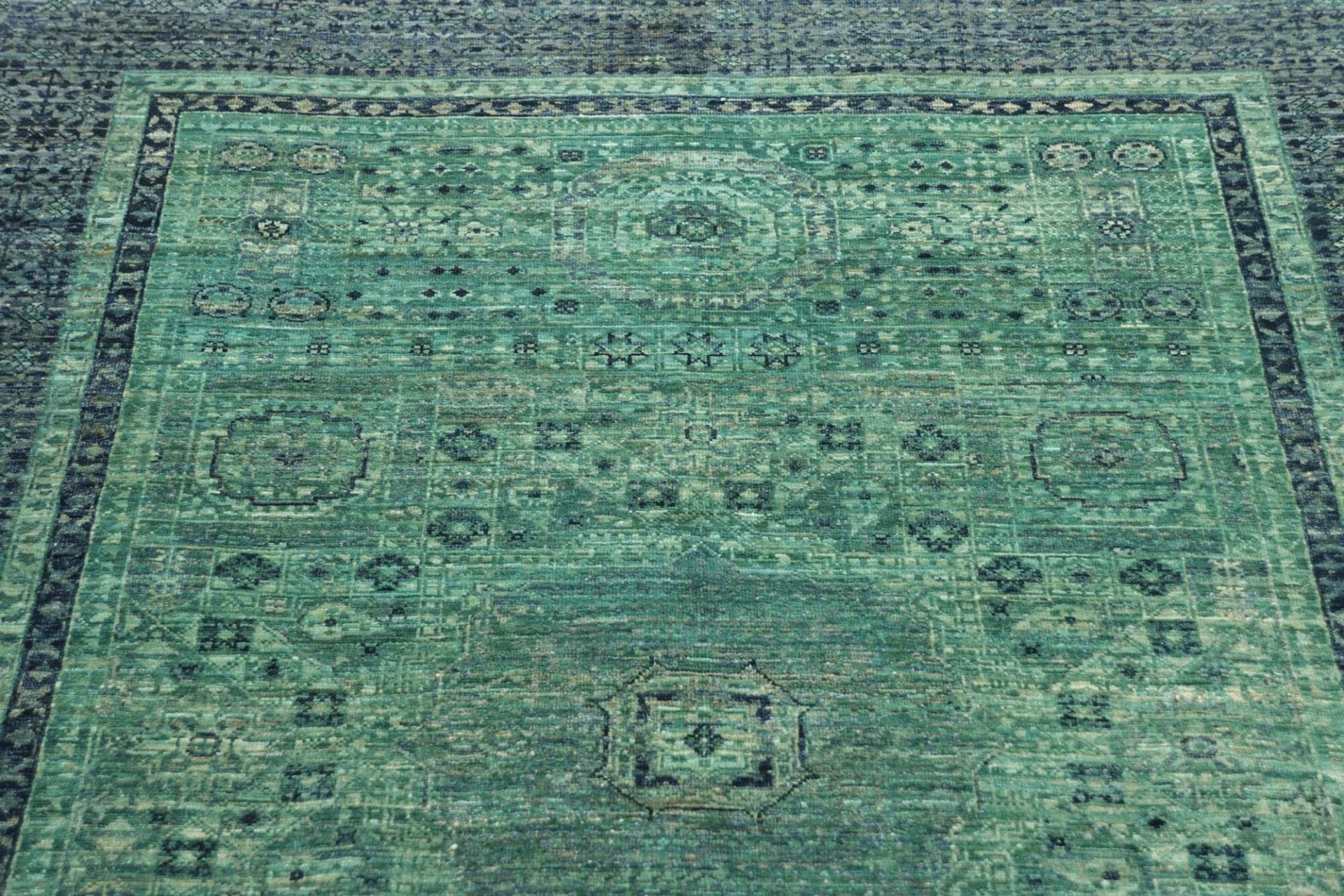 Handgeknüpfter Mamluk Orientteppich, 132 × 188 cm, Wolle