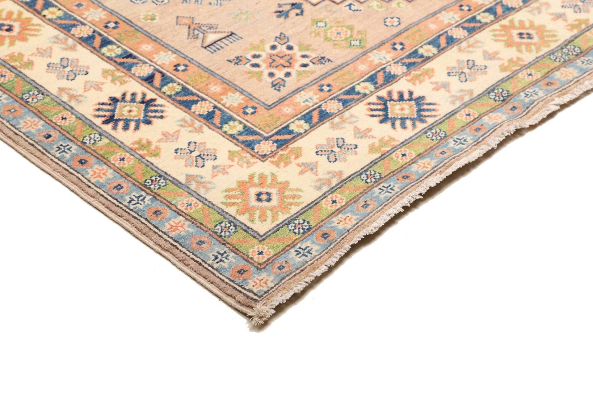 Kazak Orientteppich aus Pakistan, 156 × 199 cm