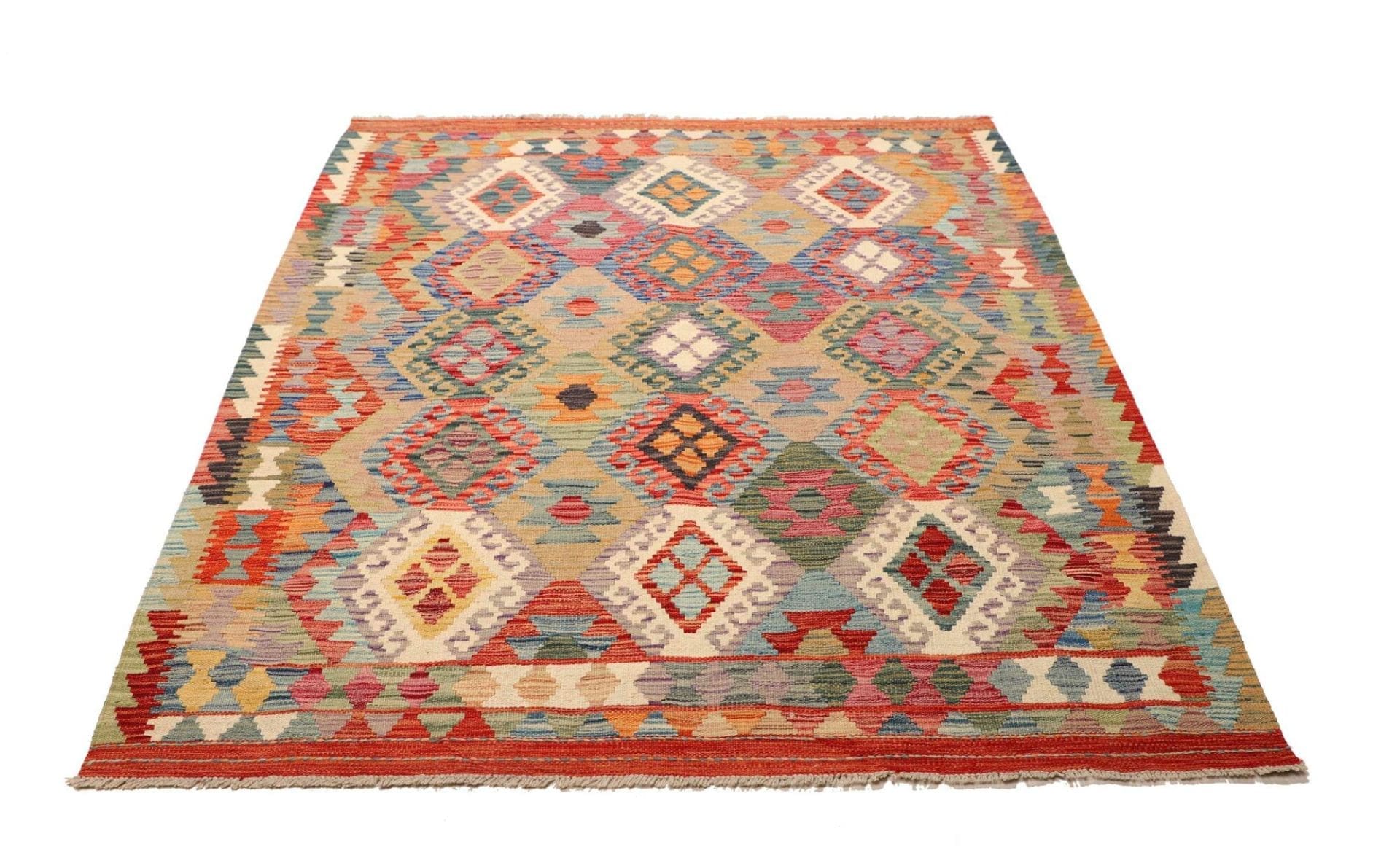 Handgewebter Kelim 156 × 195 cm