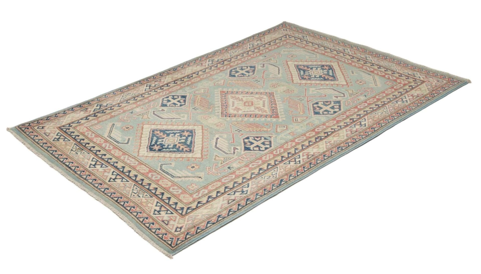 Handgeknüpfter Kazak Orientteppich, 123 × 179 cm, Wolle