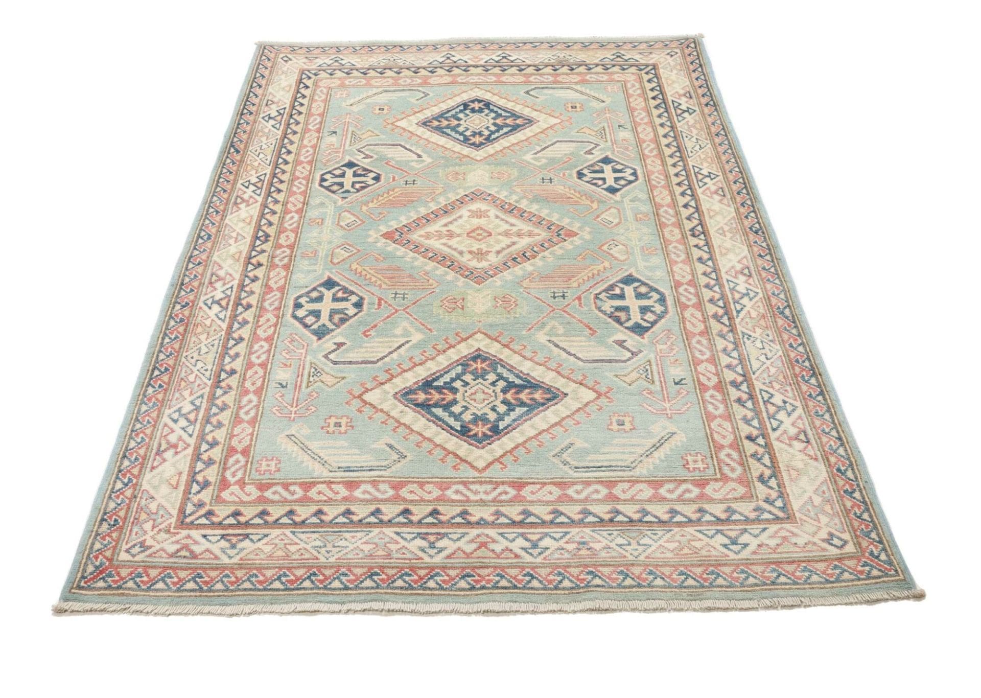 Handgeknüpfter Kazak Orientteppich, 123 × 179 cm, Wolle