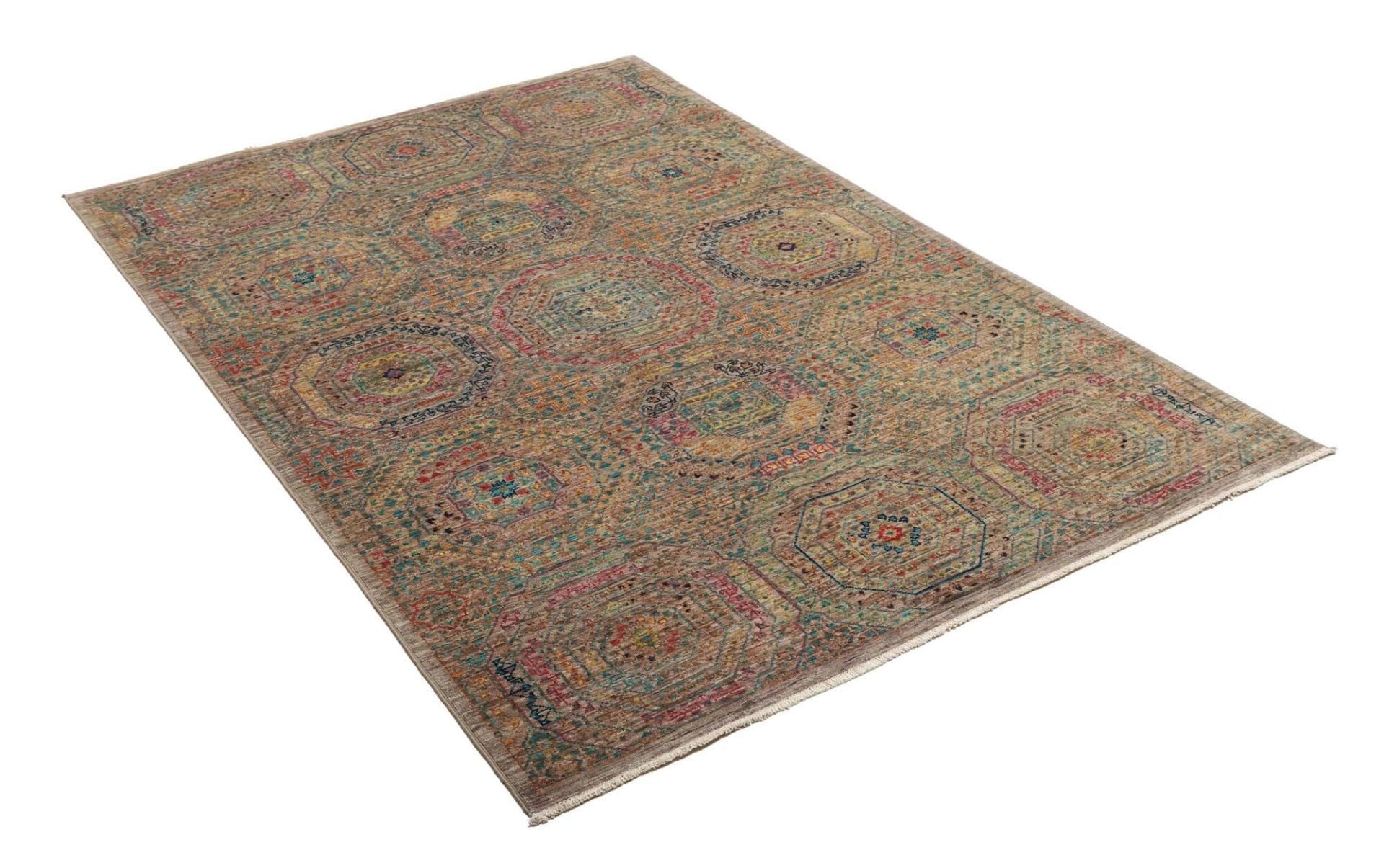 Handgeknüpfter Mamluk Orientteppich 127 × 180 cm