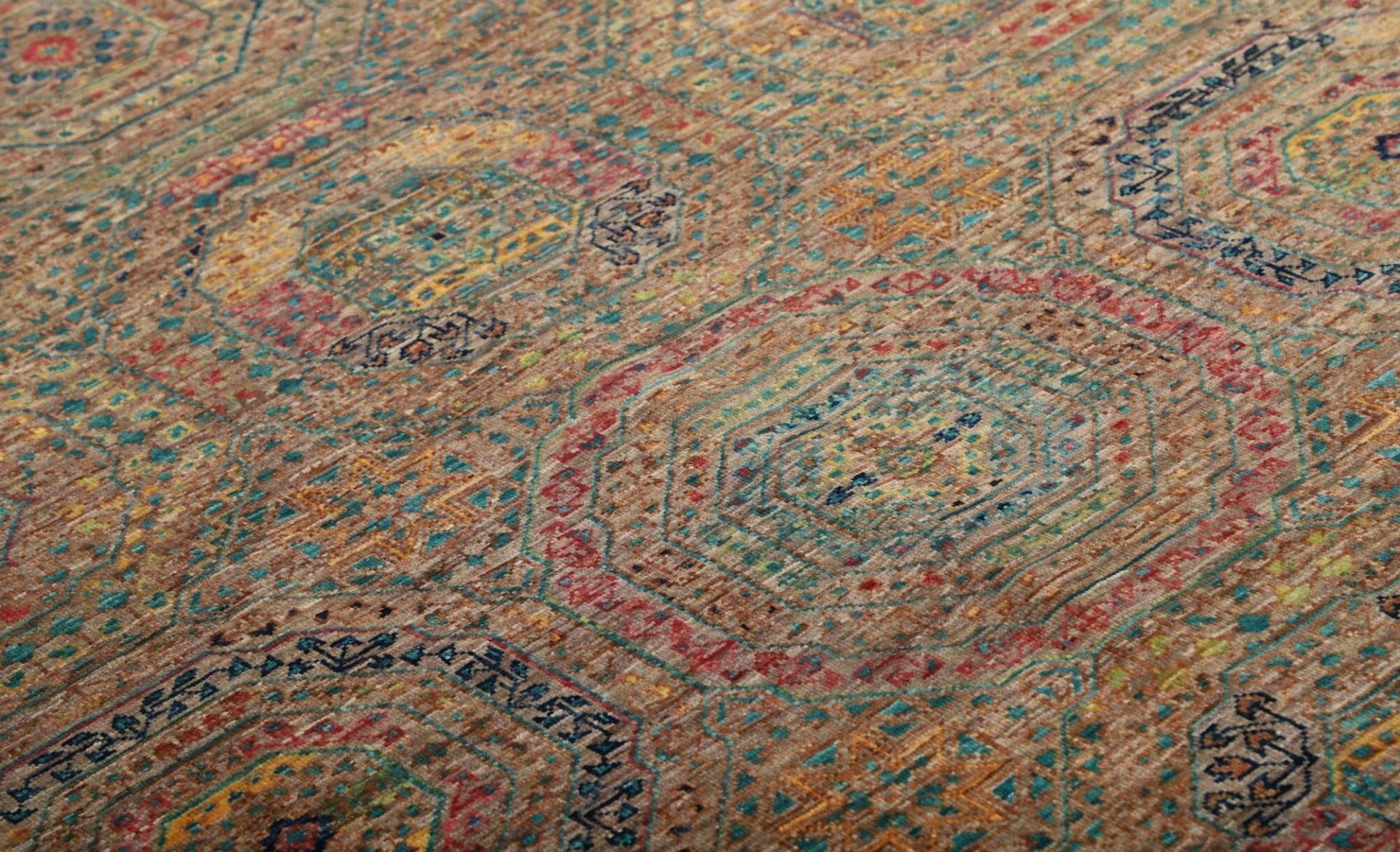 Handgeknüpfter Mamluk Orientteppich 127 × 180 cm