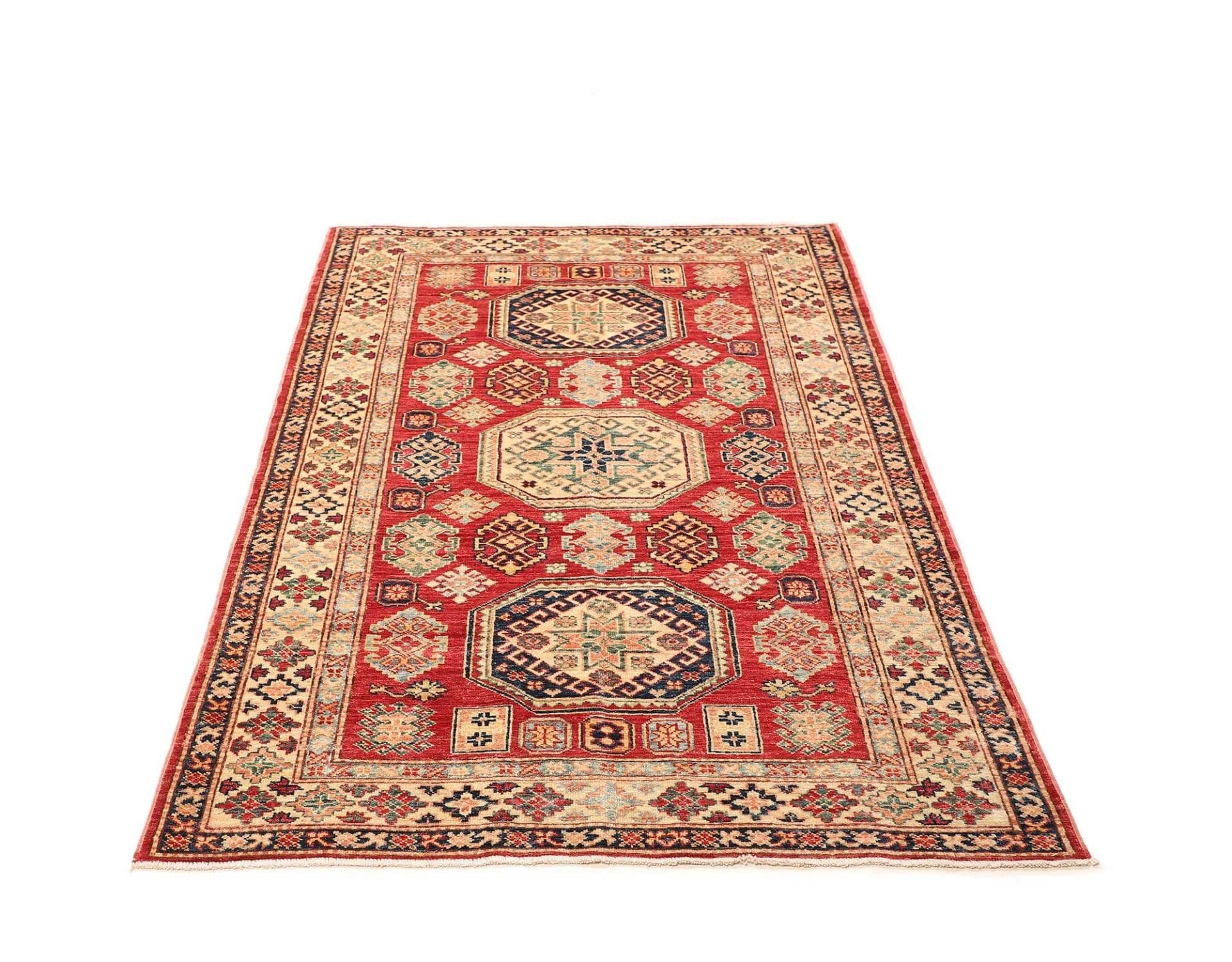 Handgeknüpfter Kazak Orientteppich 122 × 182 cm