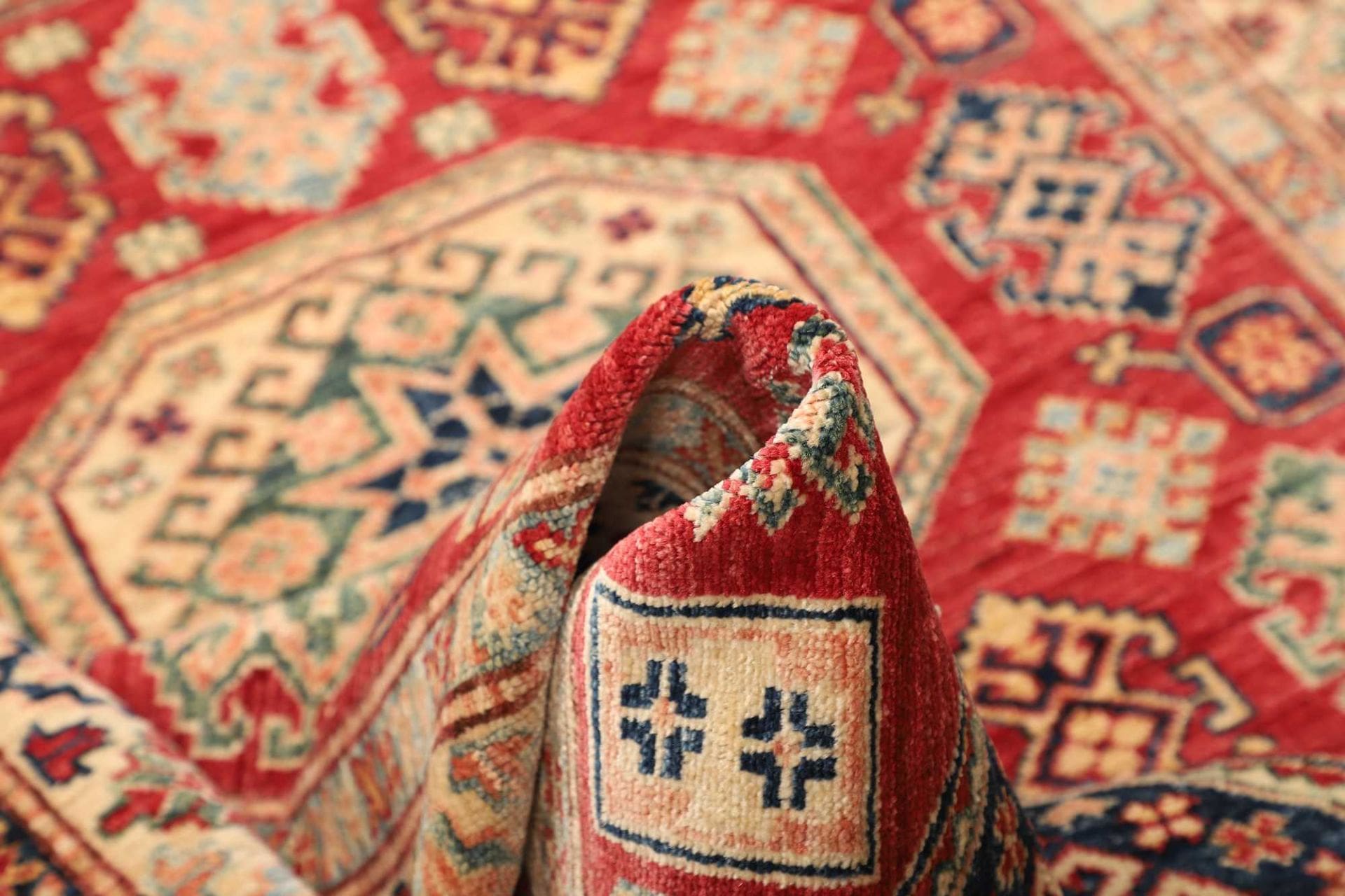 Handgeknüpfter Kazak Orientteppich 122 × 182 cm
