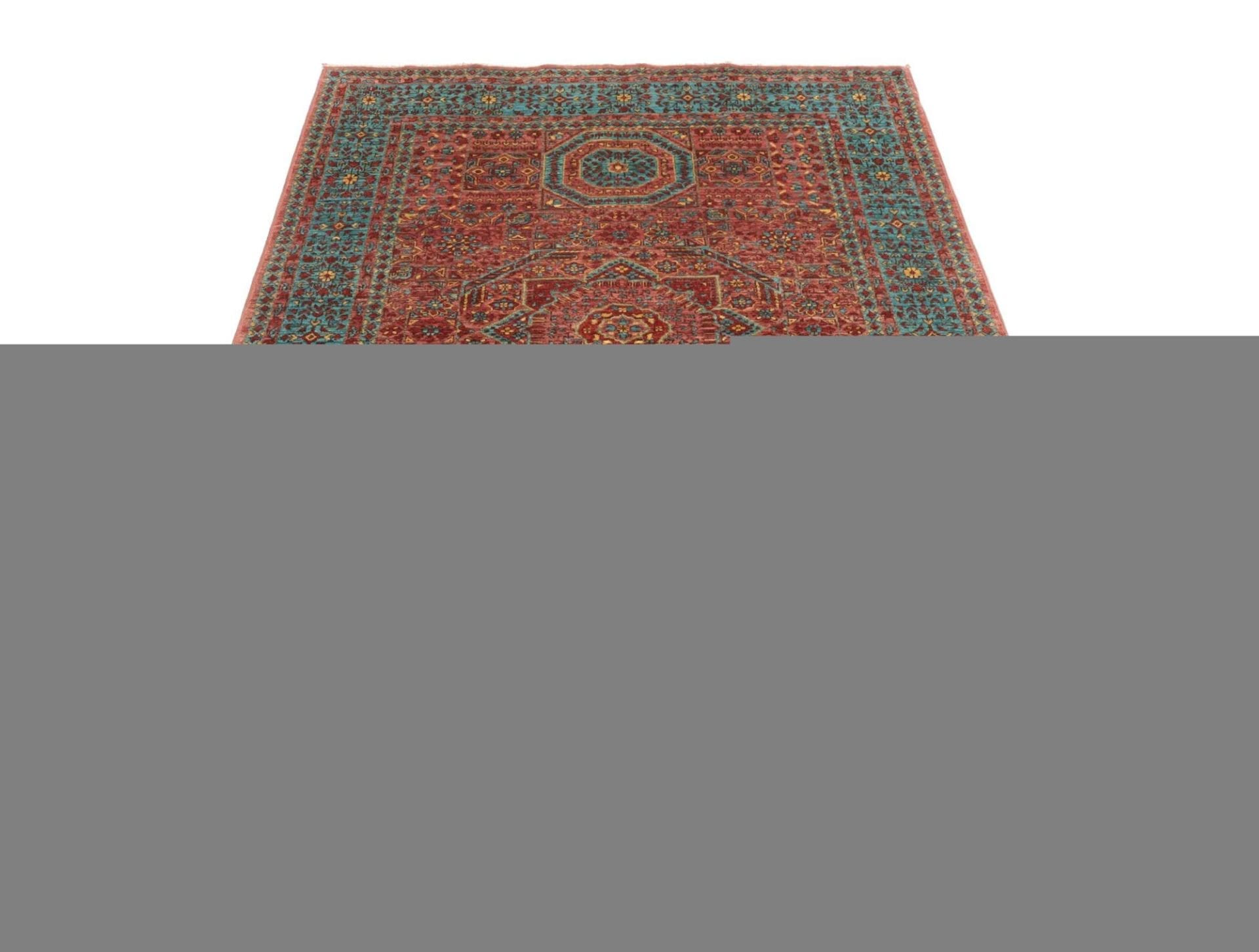Handgeknüpfter Mamluk Orientteppich 127 × 186 cm