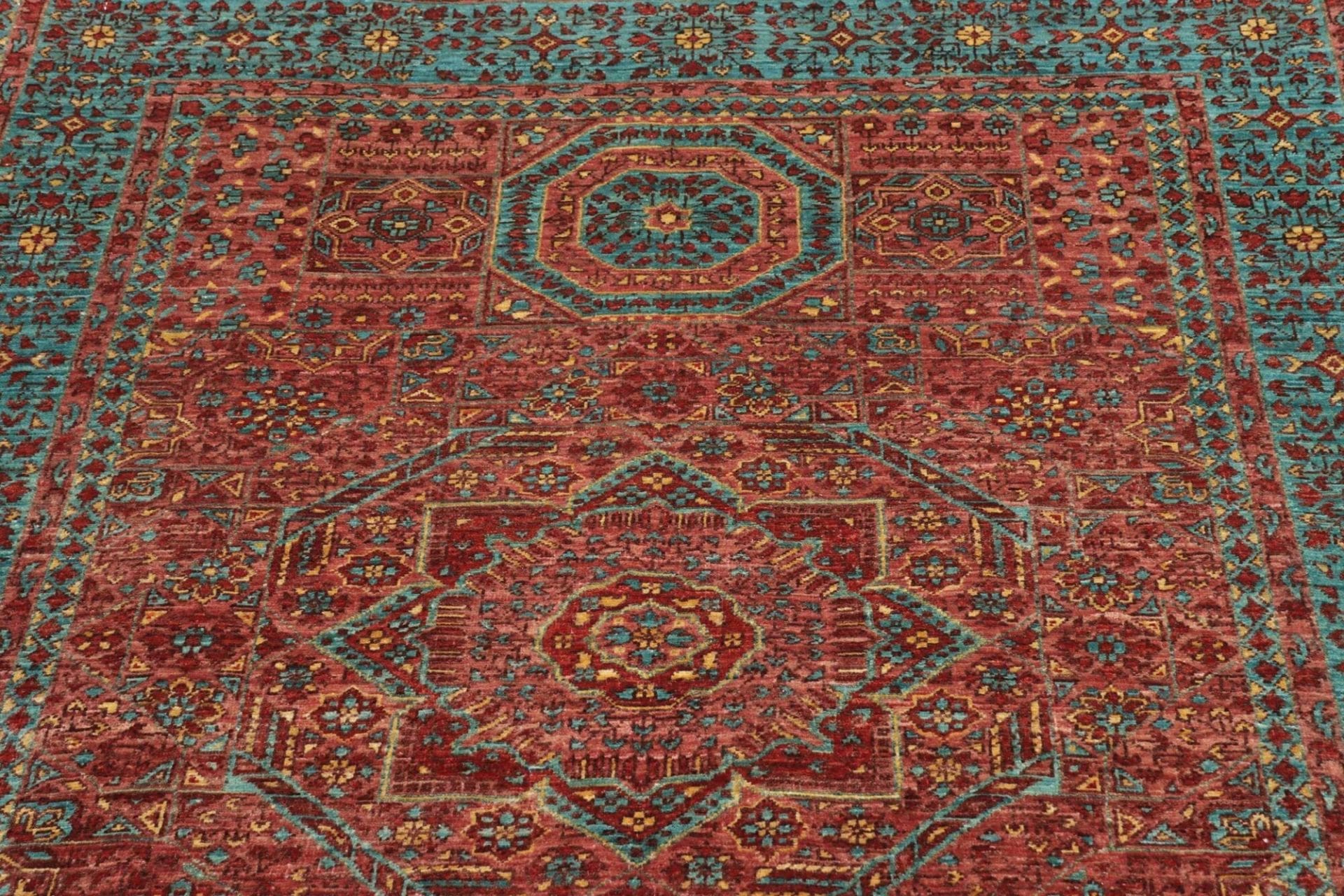 Handgeknüpfter Mamluk Orientteppich 127 × 186 cm