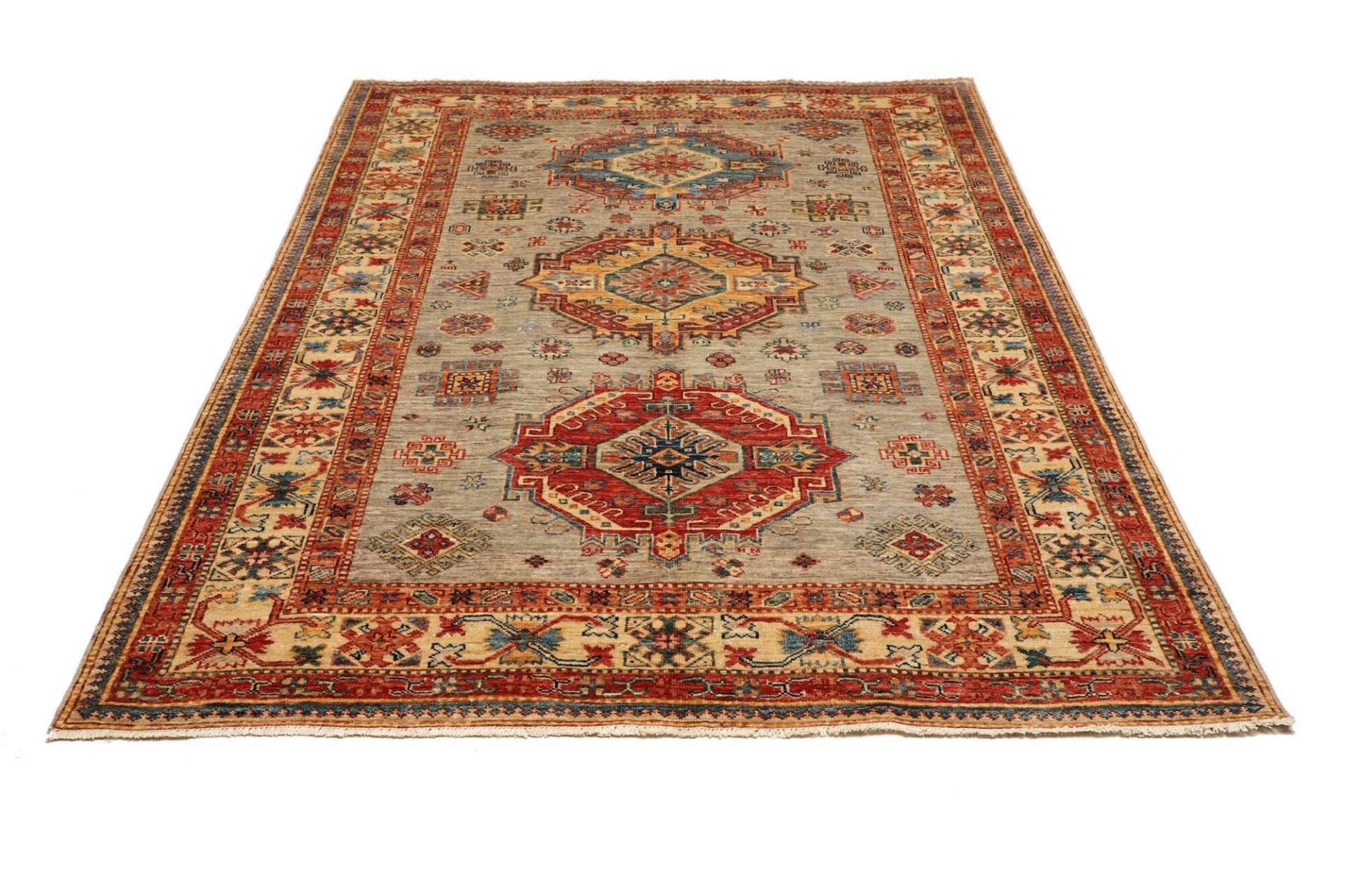 Kazak Orientteppich aus Pakistan, 153 × 202 cm